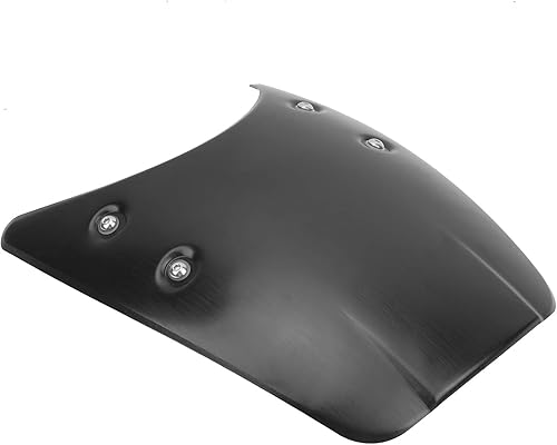 Miniatura 7 de KIMISS Parabrisas de motocicleta, carenado de aluminio negro para R 2014-2020