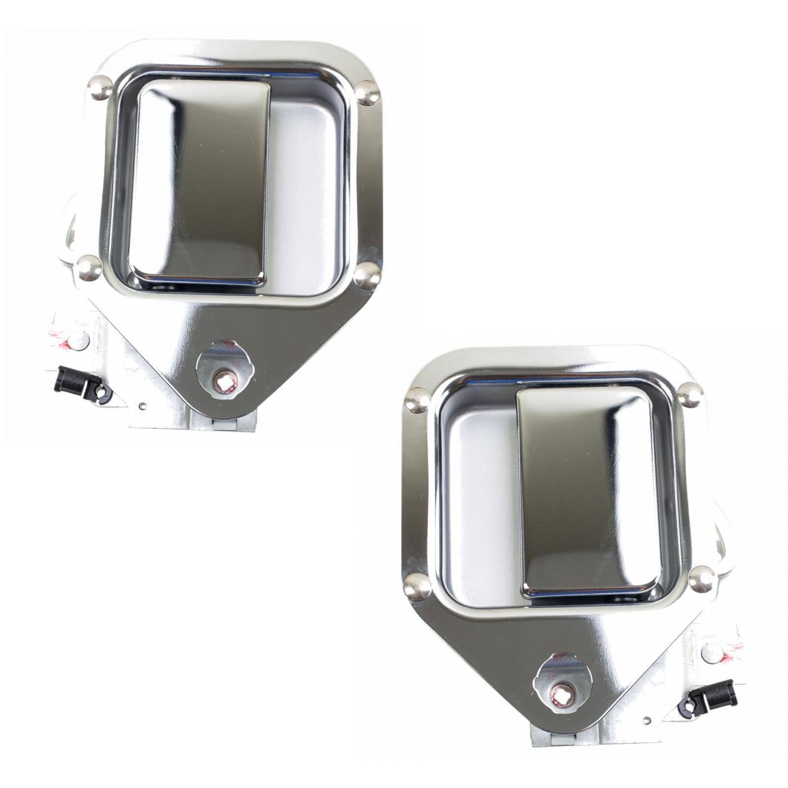 Poignées de porte Kenworth extérieures TRQ finition chrome poli miroir