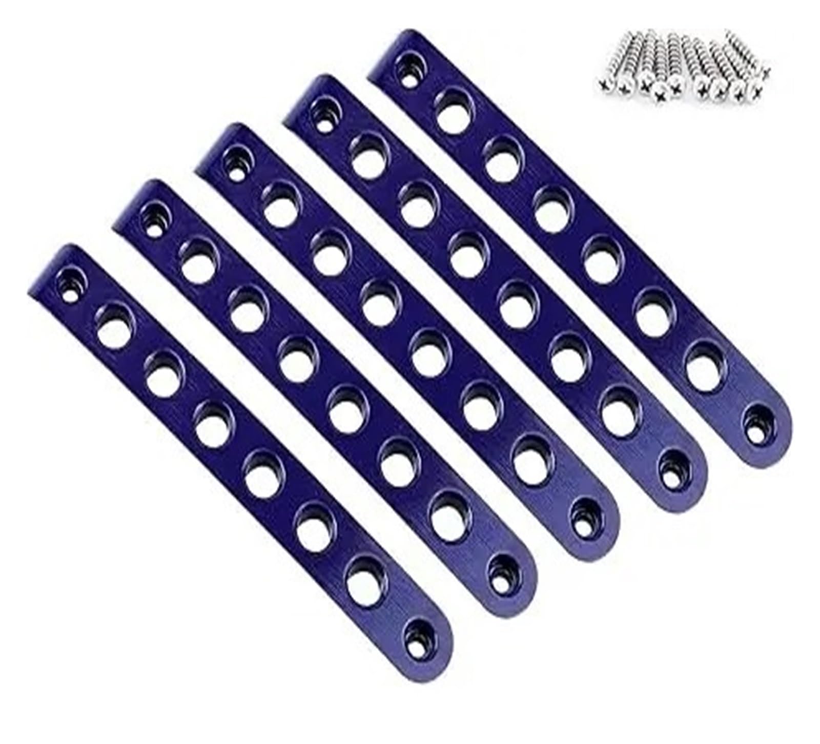 Hillar Navyblue Door Outer Handle For Jeep For Wrangler Jk For Jku For Liberty For Sahara & Unlimited 2007-2018 Side Door Handle Inserts Cover Trim(Navyblue)