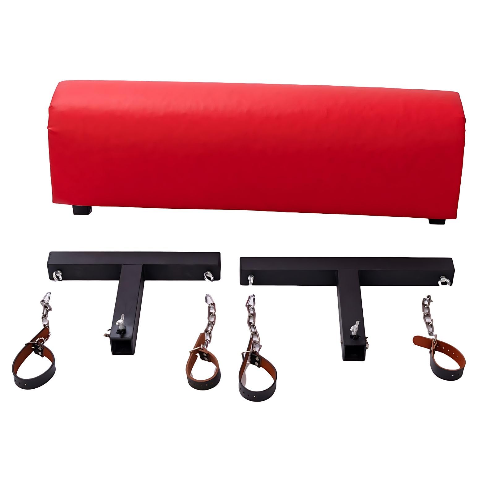 Silla sexual BDSM con forma de caballo y esposas for tobillos, mueble sexual SM, juguetes sexuales for hotel, dormitorio, juegos for parejas y mujeres.