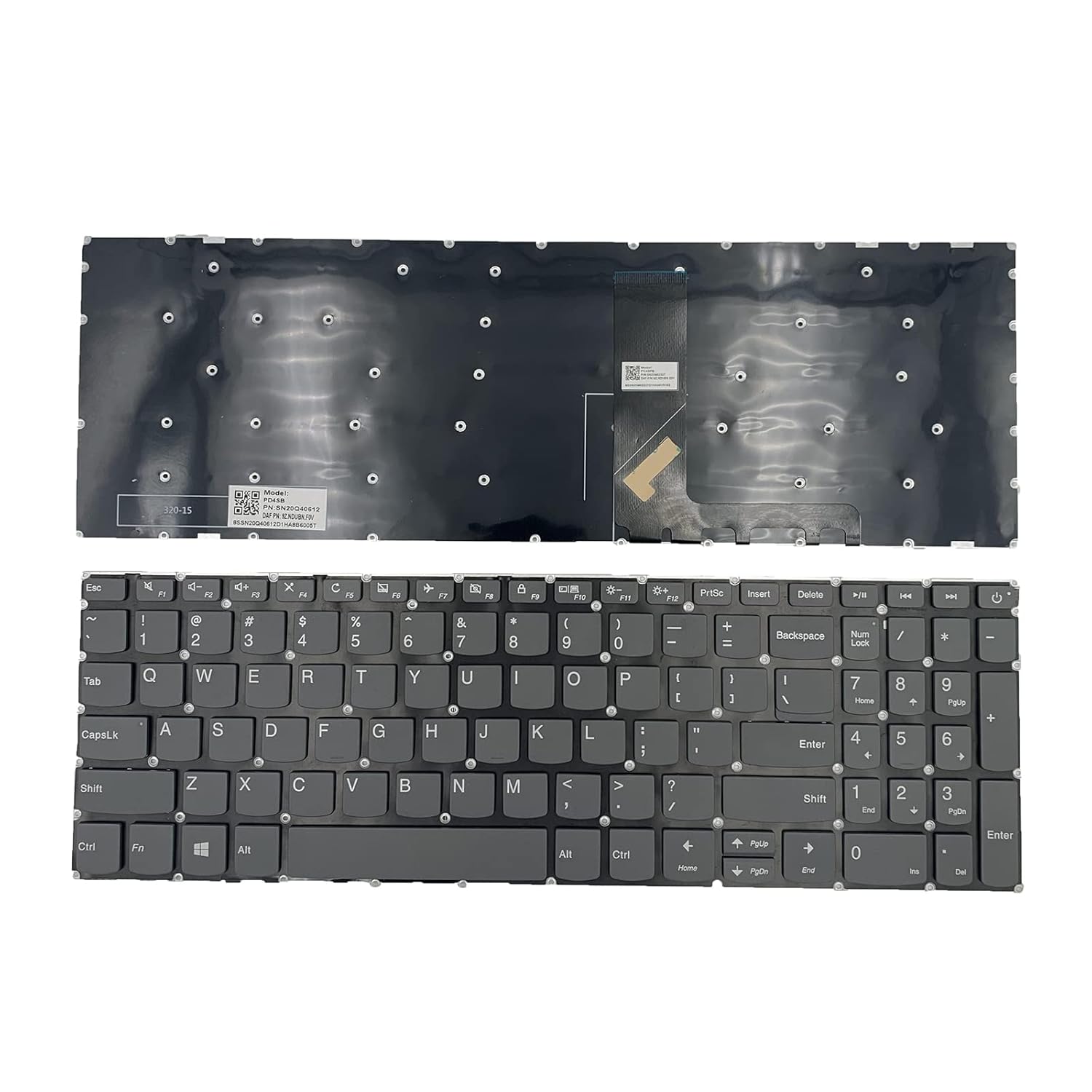Laptop Replacement US Layout Keyboard for Lenovo IdeaPad 32015 320