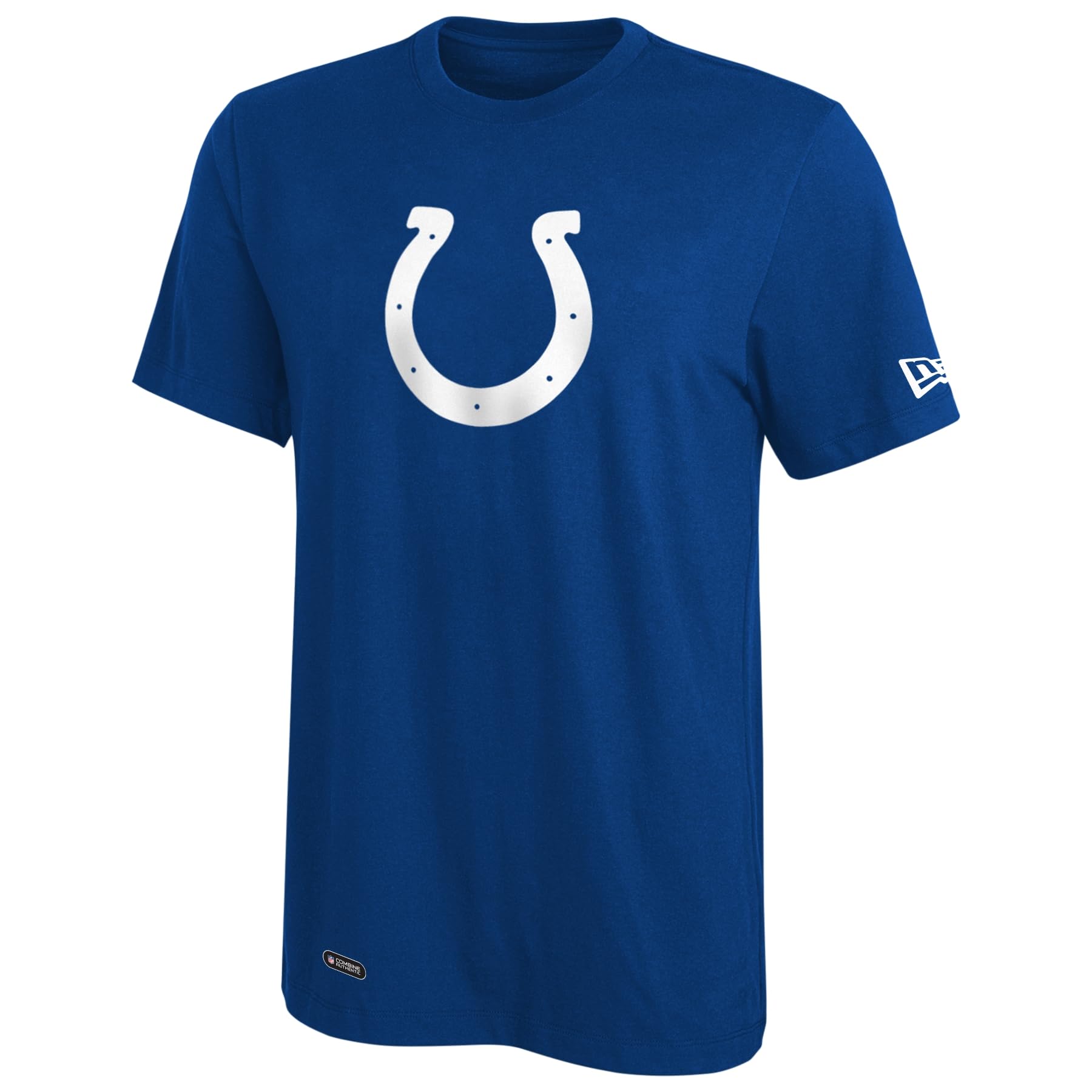 New Era NFL Football Men's Stadium Logo Short Sleeve Performance T-Shirt, Indianapolis Colts, Medium
