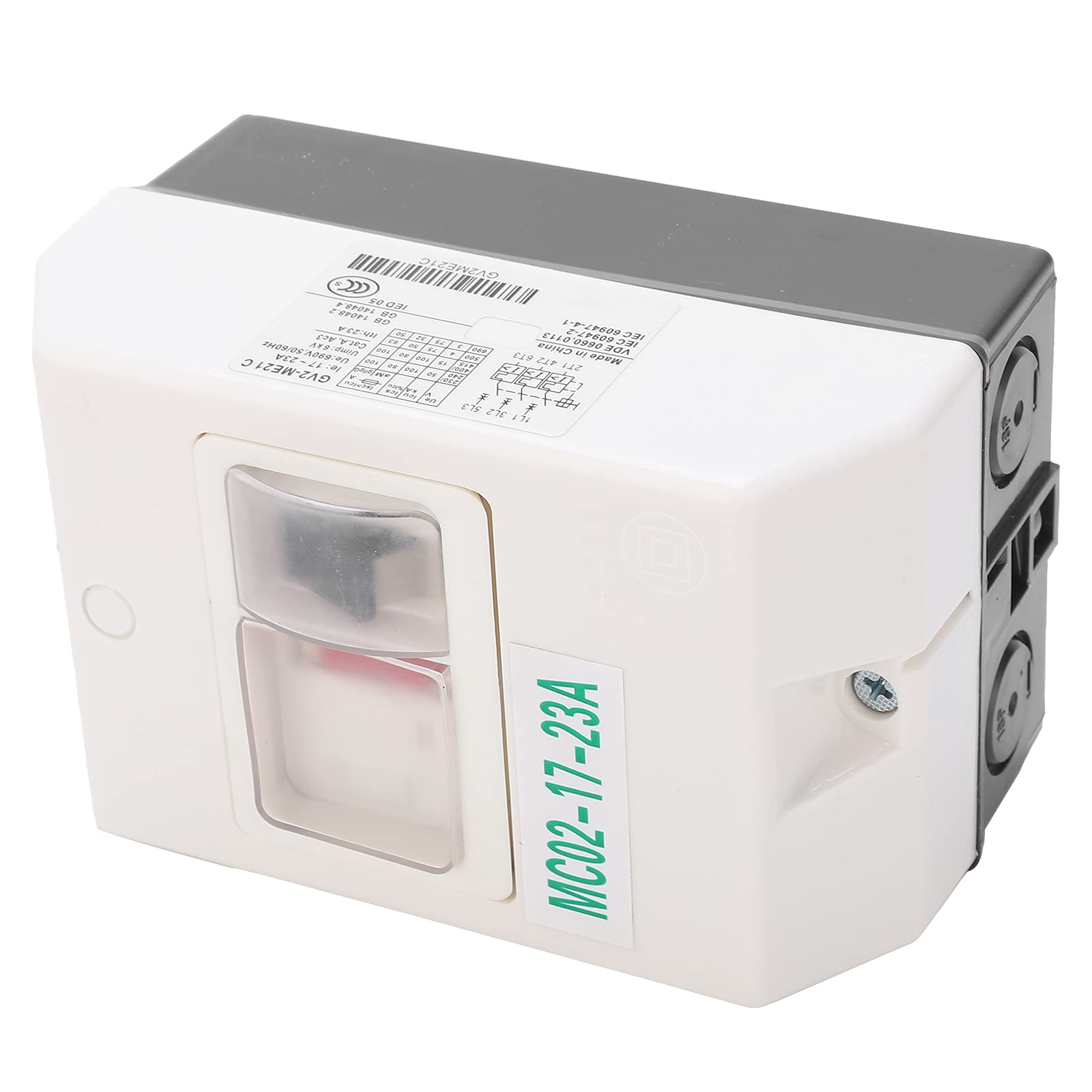 Interruttore Di Protezione Motore MC022.54A 220V/380V, Con Tenuta Stagna IP55, Per Applicazioni Industriali