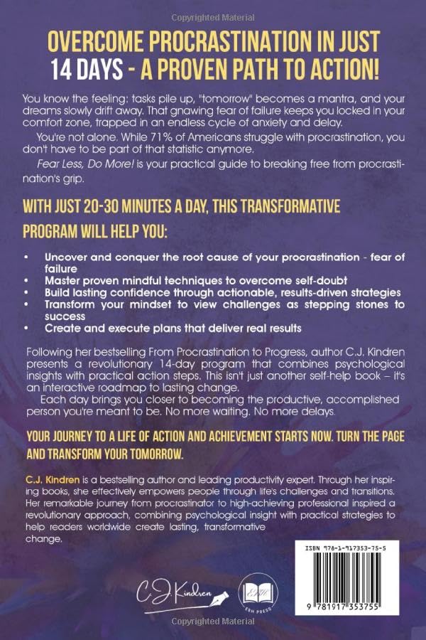Fear Less, Do More!: Break Through Procrastination in 14 Days (The Action Accelerator Series) - Image 2