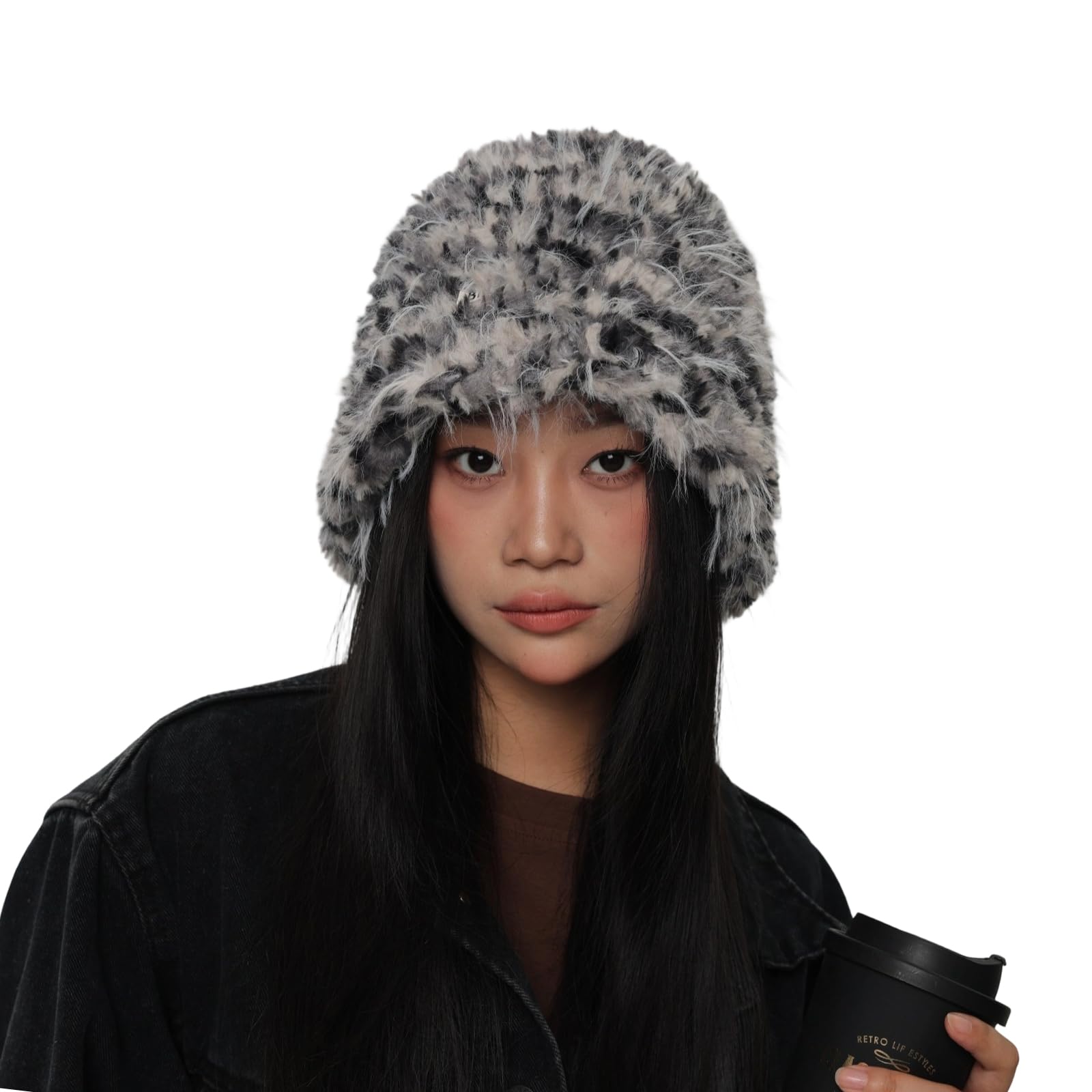 Generisch Gorro de invierno cálido con forro engrosado, diseño unisex, para hombre y mujer, para deportes al aire libre, ropa de ocio
