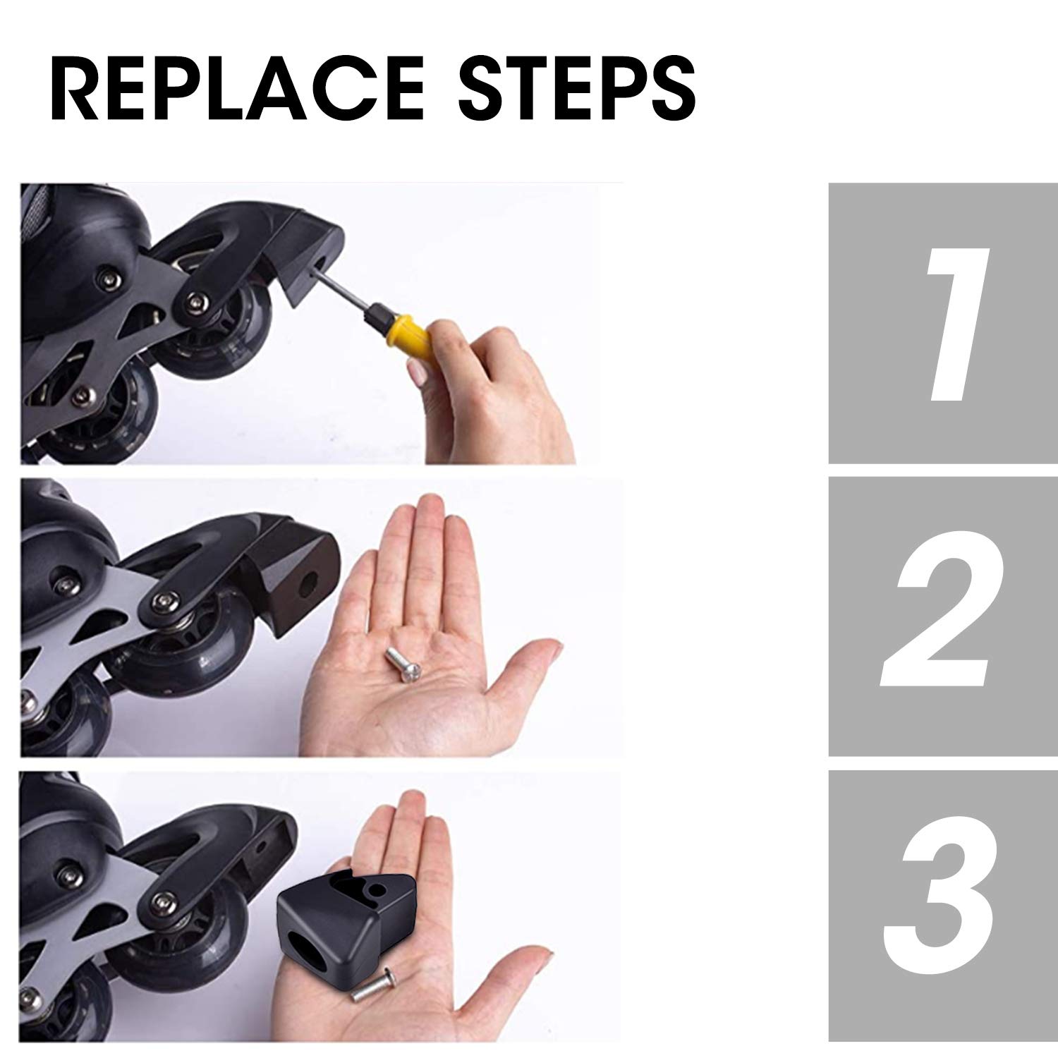 PAPAISON Inline Skates Brake Pad