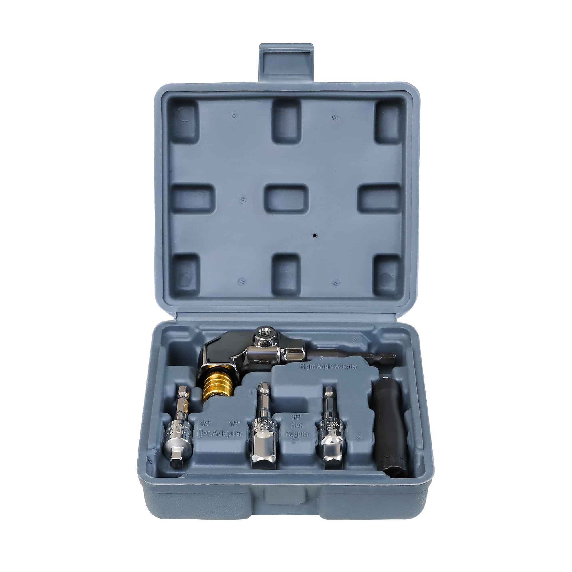 4Pcs Right Angle Drill Adapter Set