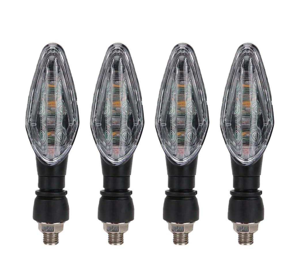 Luz trasera 2 luces intermitentes ámbar con función de marcha para scooter 8