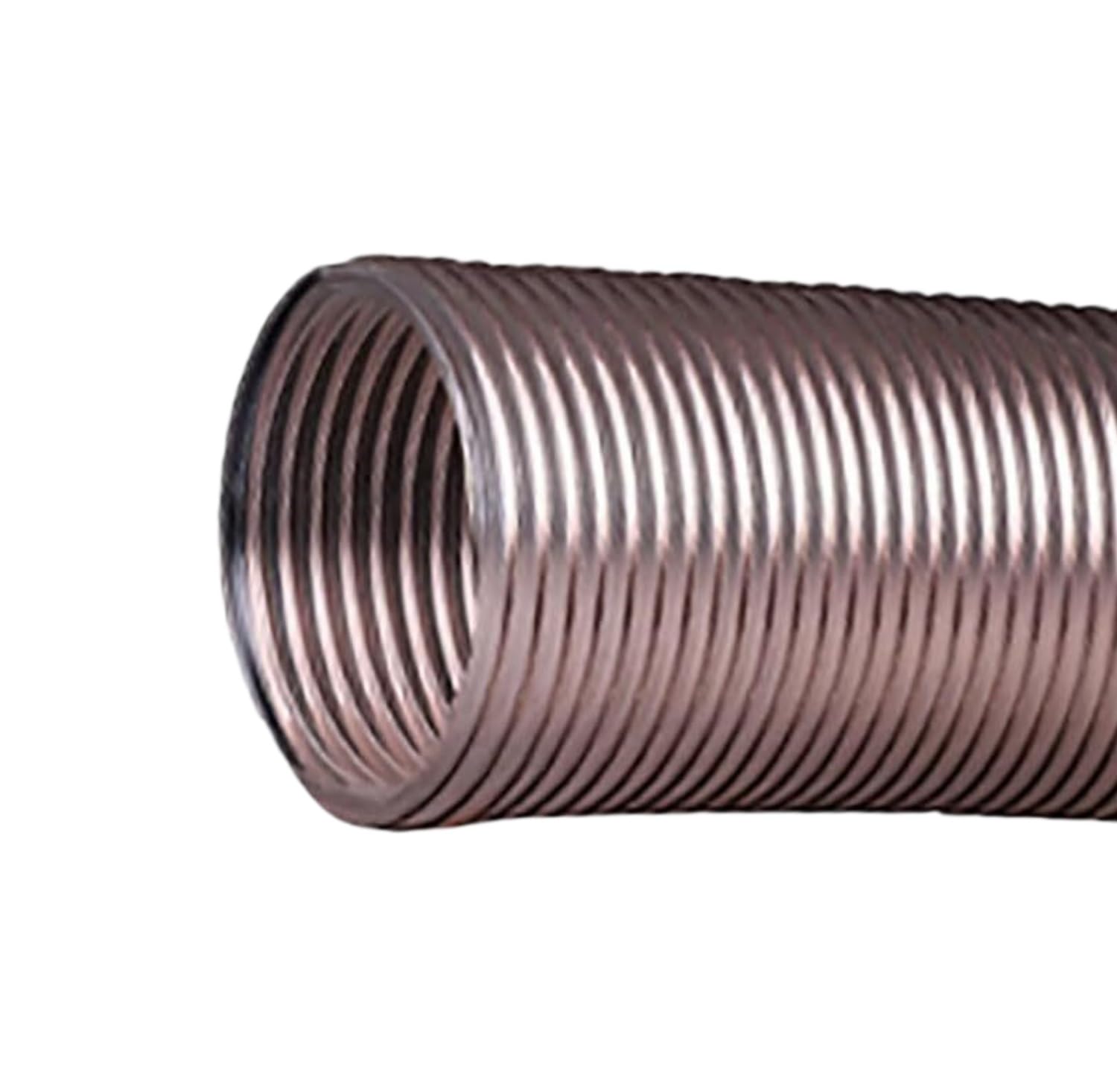 PU Dust Collection Hose, 400mm ID, 1m Length, Wall Thickness 0.63-1.5mm, Flexible Transparent for Industrial Extractor, 1 Pcs(1.2mm)