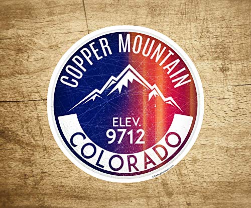 Autocollant de qualité supérieure Destinations Decal montagne cuivre pour PC - 3