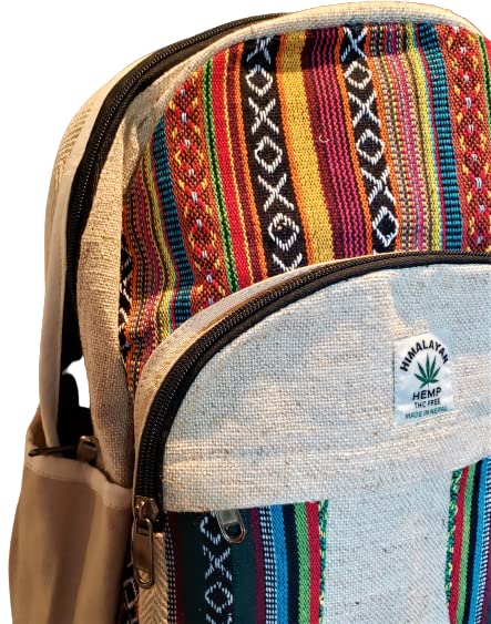 Natural Hemp Backpack from Nepal3