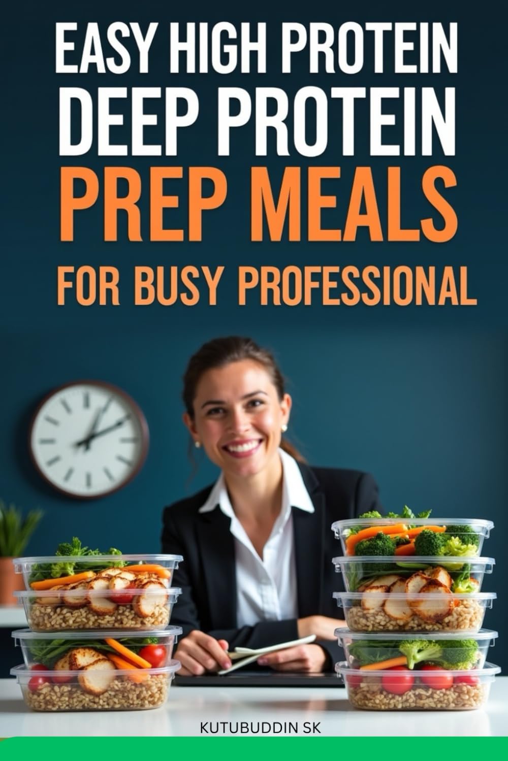 Easy High Protein Deep Protin Prep Meals for Busy Professionals: Master High-Protein Weekly Meal Prep: Complete System for Peak Energy, Focus & Performance in 90 Minutes