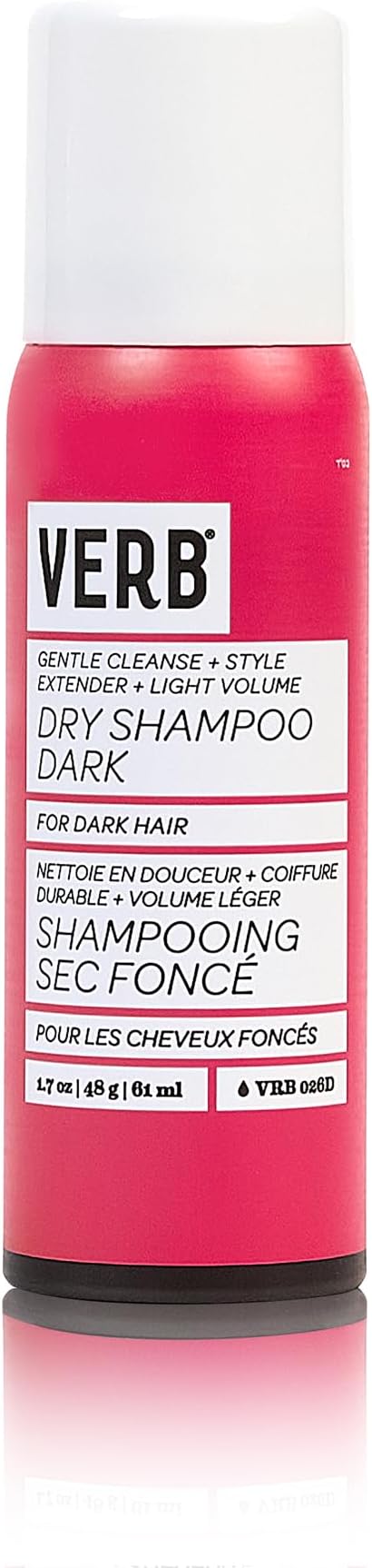 Dry Shampoo Dark โ Refresh, Absorb Oils + Extends Styles - Refreshing Dry Shampoo Spray for Dark Tones - Vegan, No Parabens or Harmful Sulfates