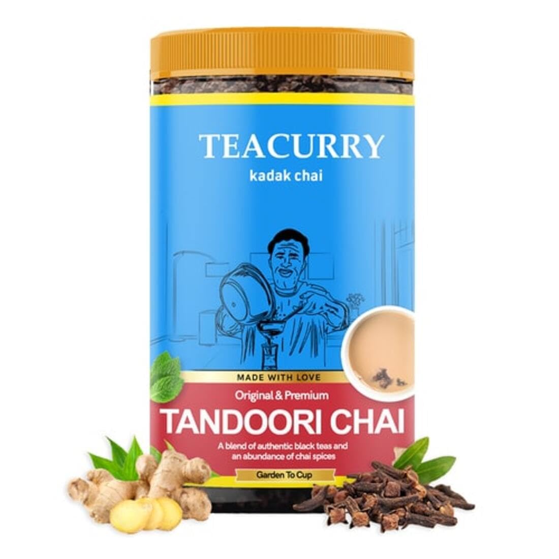 Just Vedic Tandoori Chai (100 Gram, Loose Tea)-Helps With Heart Wellness And Digestion-Tandoori Masala Black Tea (B09TR3C6G7) Amazon Price History, Amazon Price Tracker