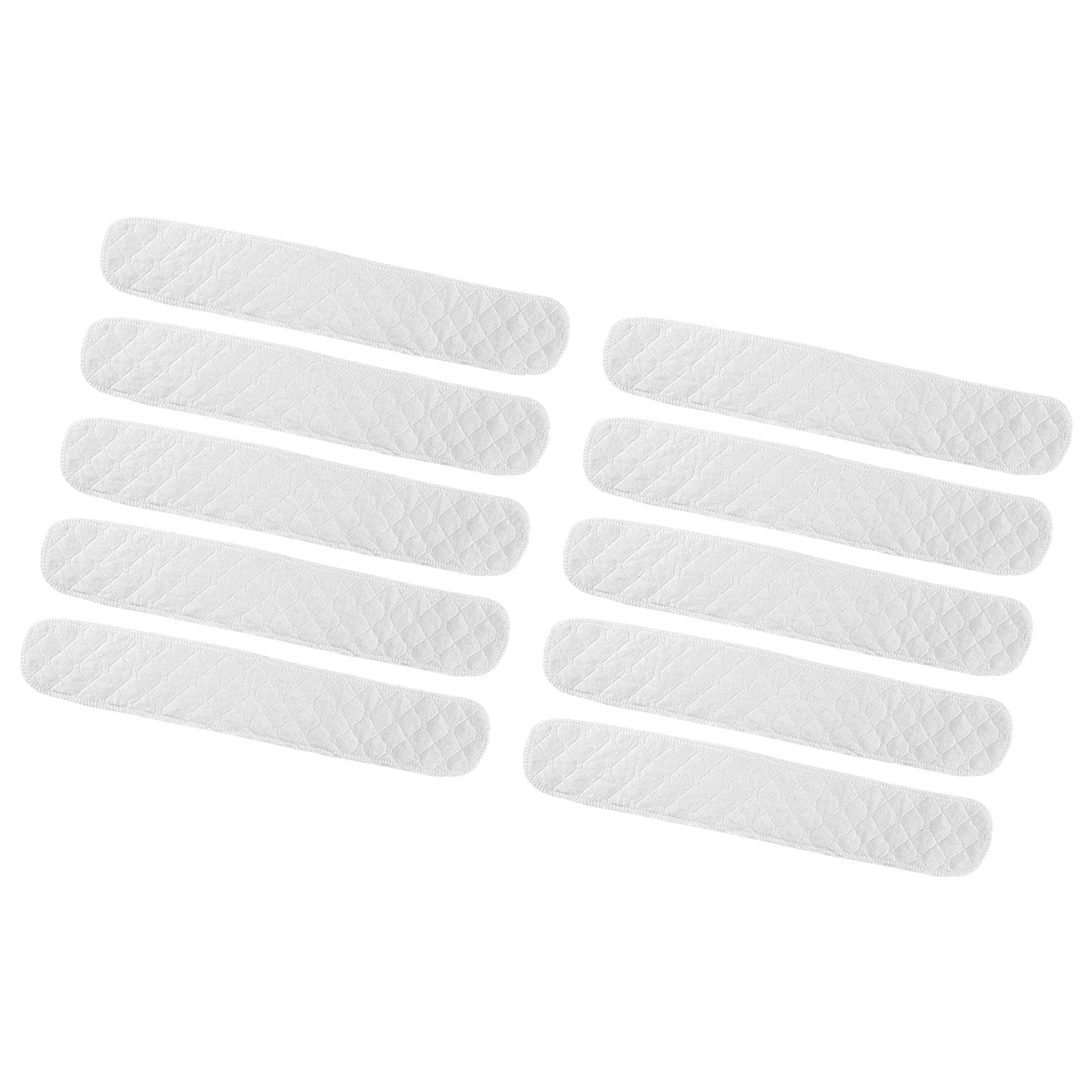ATORSE 10X Cotton Bra Liners Underwear Sweat Absorber Liners for Women Dance Summer 44Cmx8.3Cmx0.15Cm Rectangular-picture-25