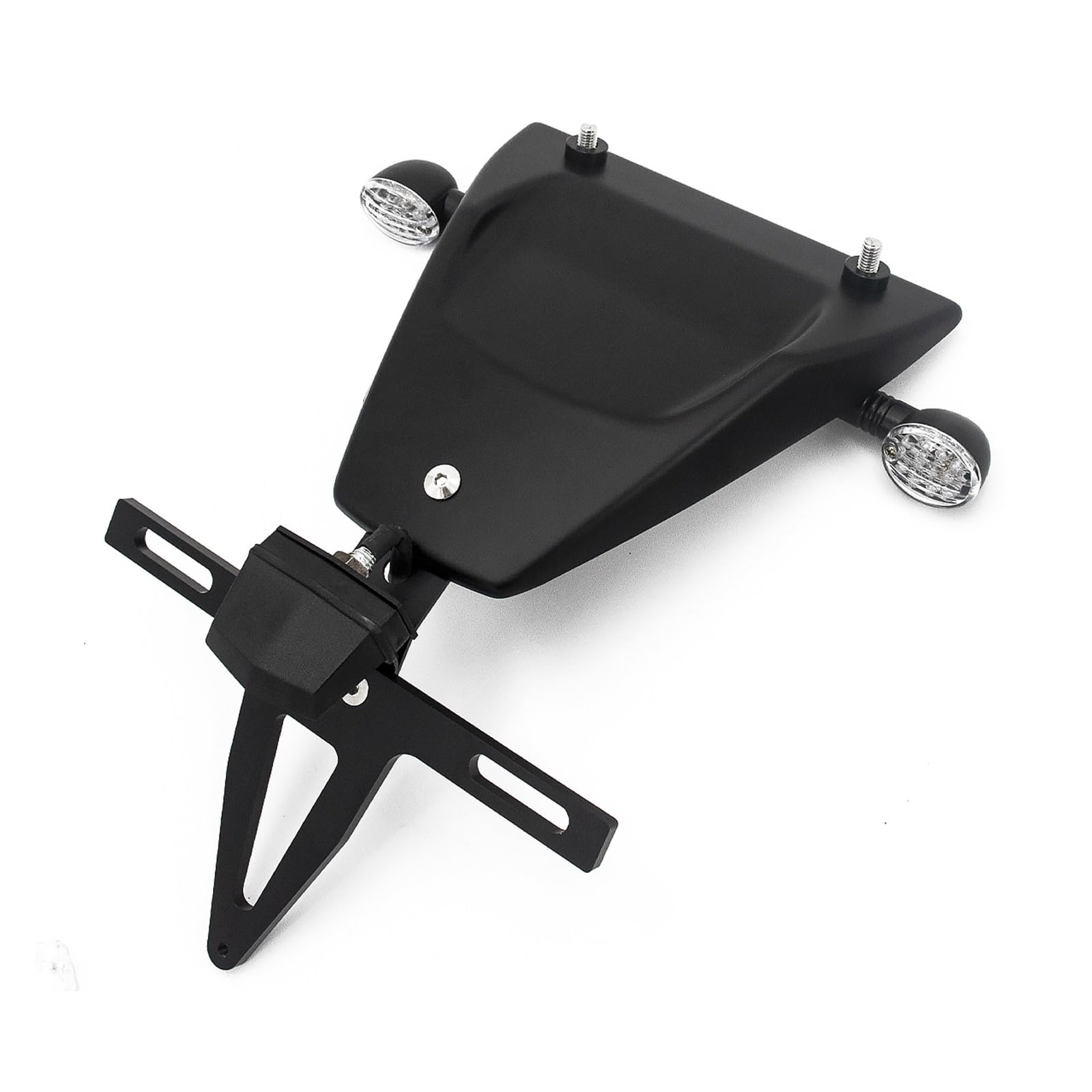 Parafanghi Moto Paraspruzzi Per Parafango Posteriore Moto In Plastica Nera Con Staffa E Indicatore Di Direzione Posteriore Per Brixton Per Crossfire 500 Parafango Paraspruzzi ( Misurare : Un set )
