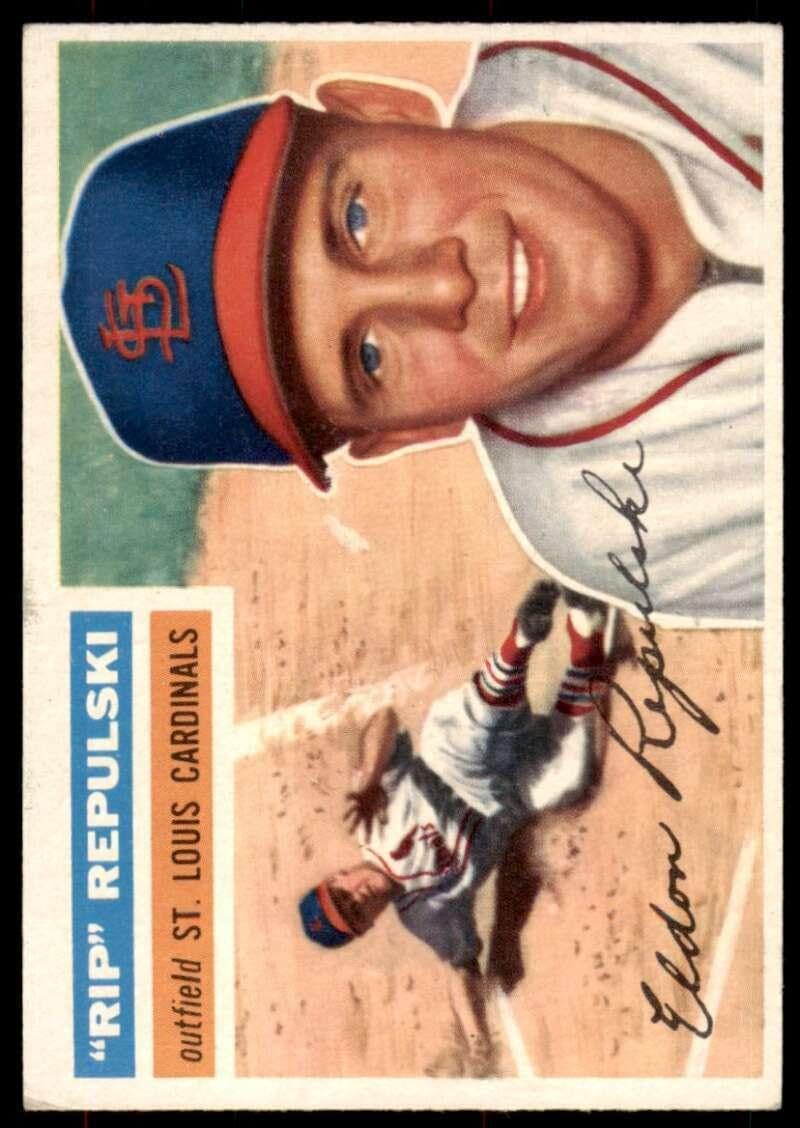 Rip Repulski Card 1956 Topps #201 - Slabbed Baseball Cards