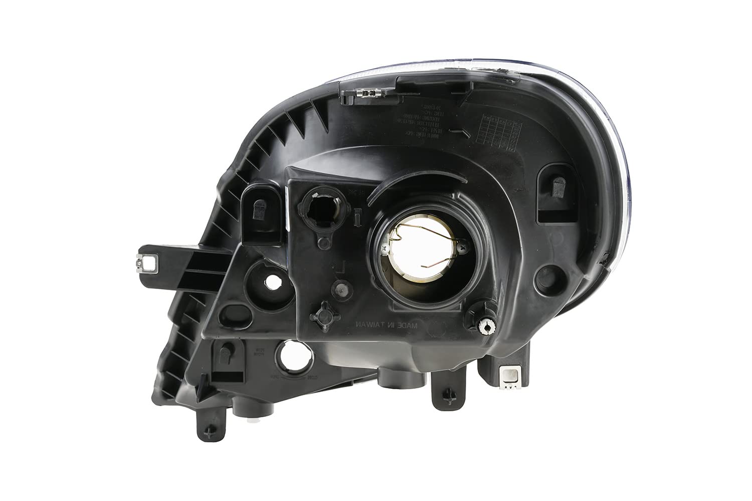 Johns, Faros delanteros halógenos delanteros principales aptos para Nissan Primastar 09/2006 - H4 derecho + faros antiniebla + bombilla