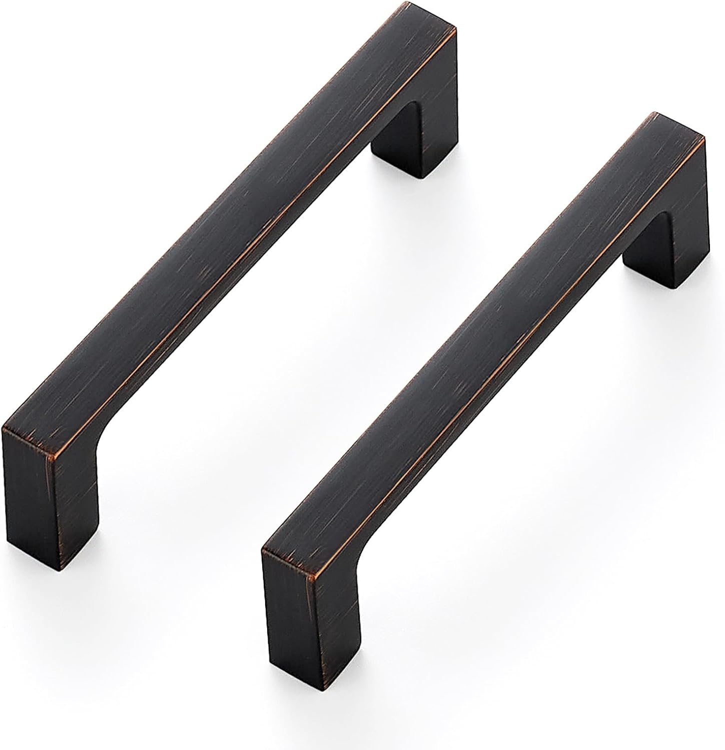 Ravinte 15 Pack Solid 31/2 Inch Kitchen Square Handles Oil