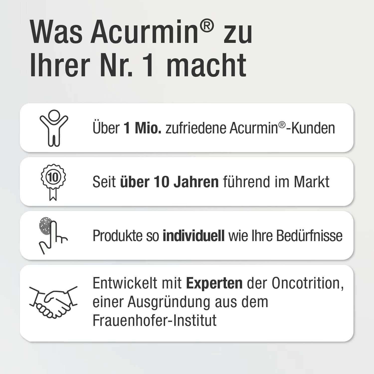 185x effektivere Kurkuma Kapseln - 10.000 mg Kurkuma Pulver/Tag - Kurkuma hochdosiert ohne Piperin - Mizell Curcuma - 95% Curcumin - mit Vitamin D3 für Knochen - Acurmin PLUS, 60 Kapseln