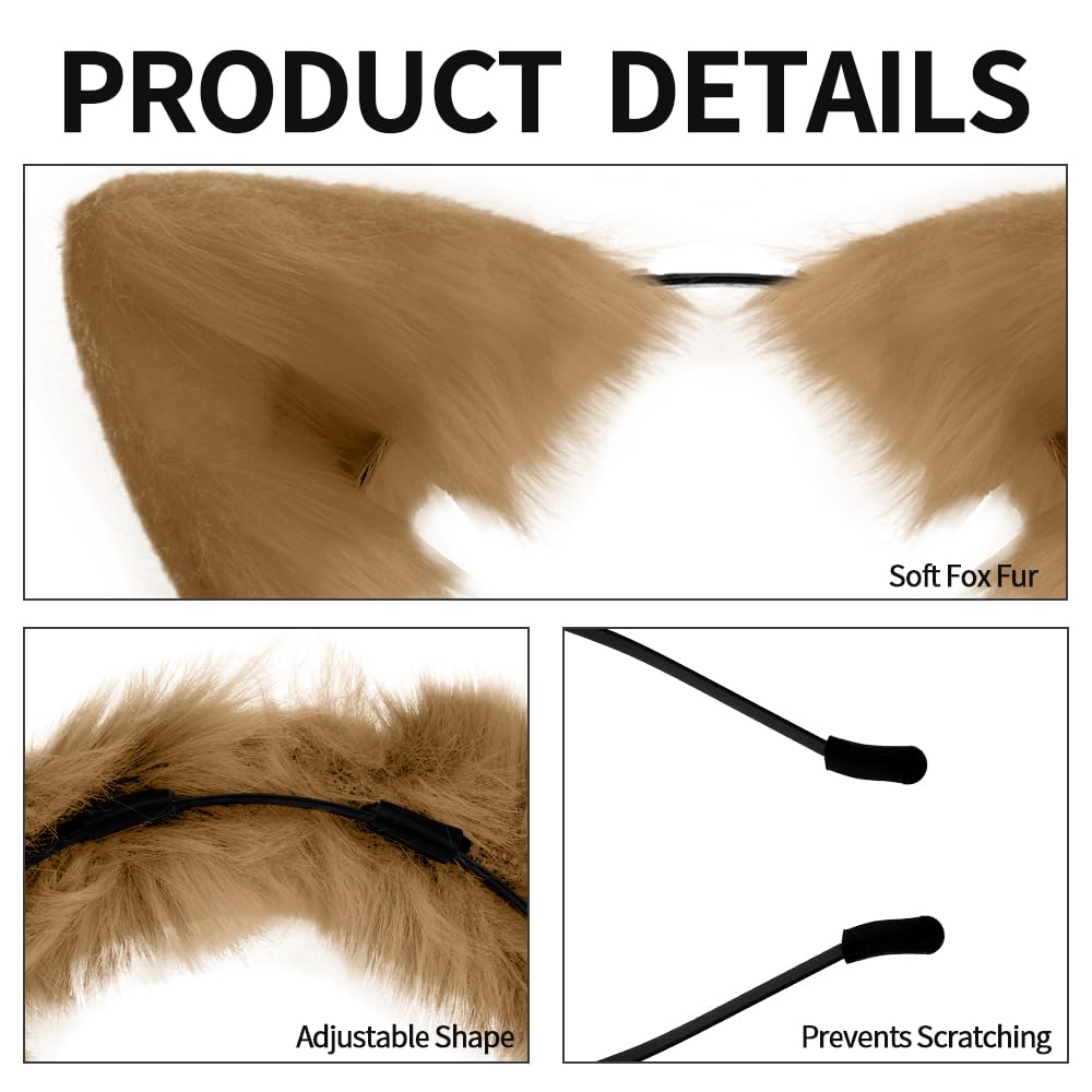 Fascia Per Capelli Con Orecchie Di Gatto Peluche – Nero – Accessorio Halloween Cosplay