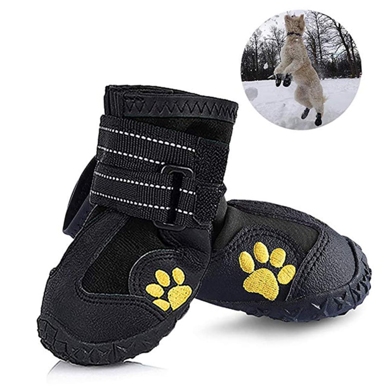 BESPORTBLE 8 Uds Zapatos para Perros Botas para Perros Botas Cálidas para Perros Botas De Nieve para Mascotas