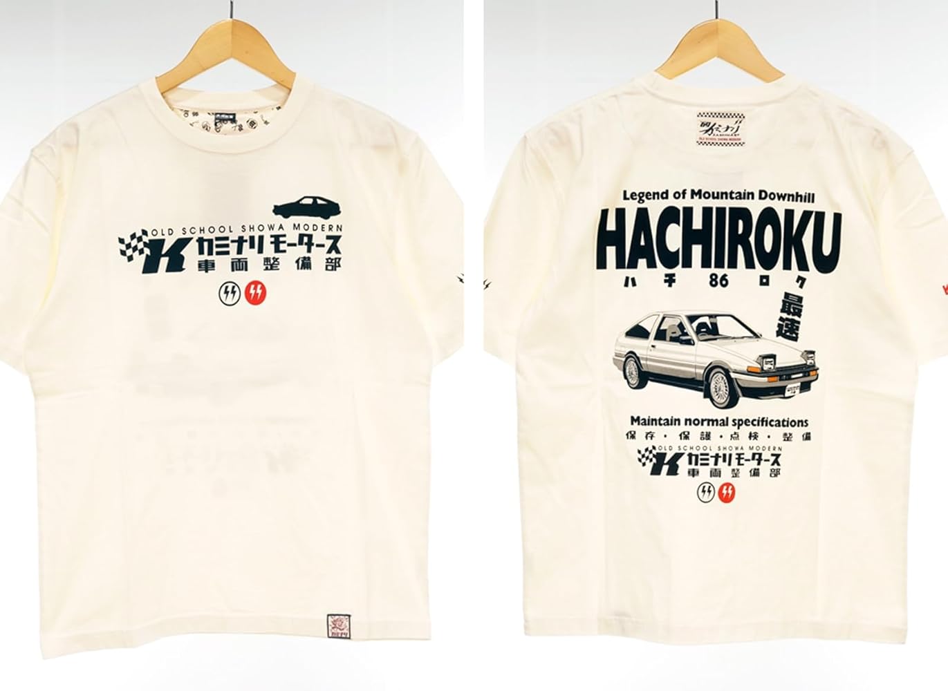 Amazon | カミナリモータース 最速 HACHIROKU AE-86 トヨタ 半袖T