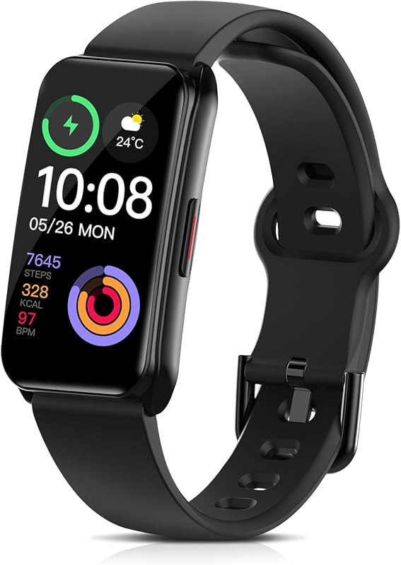 Choiknbo Fitness Tracker Watch with 24/7 Heart Rate, Blood Oxygen, Sleep Monitor, Activity Trackers with Step Counter Calorie Pedometer Watch for Women Men, IP68 Waterproof