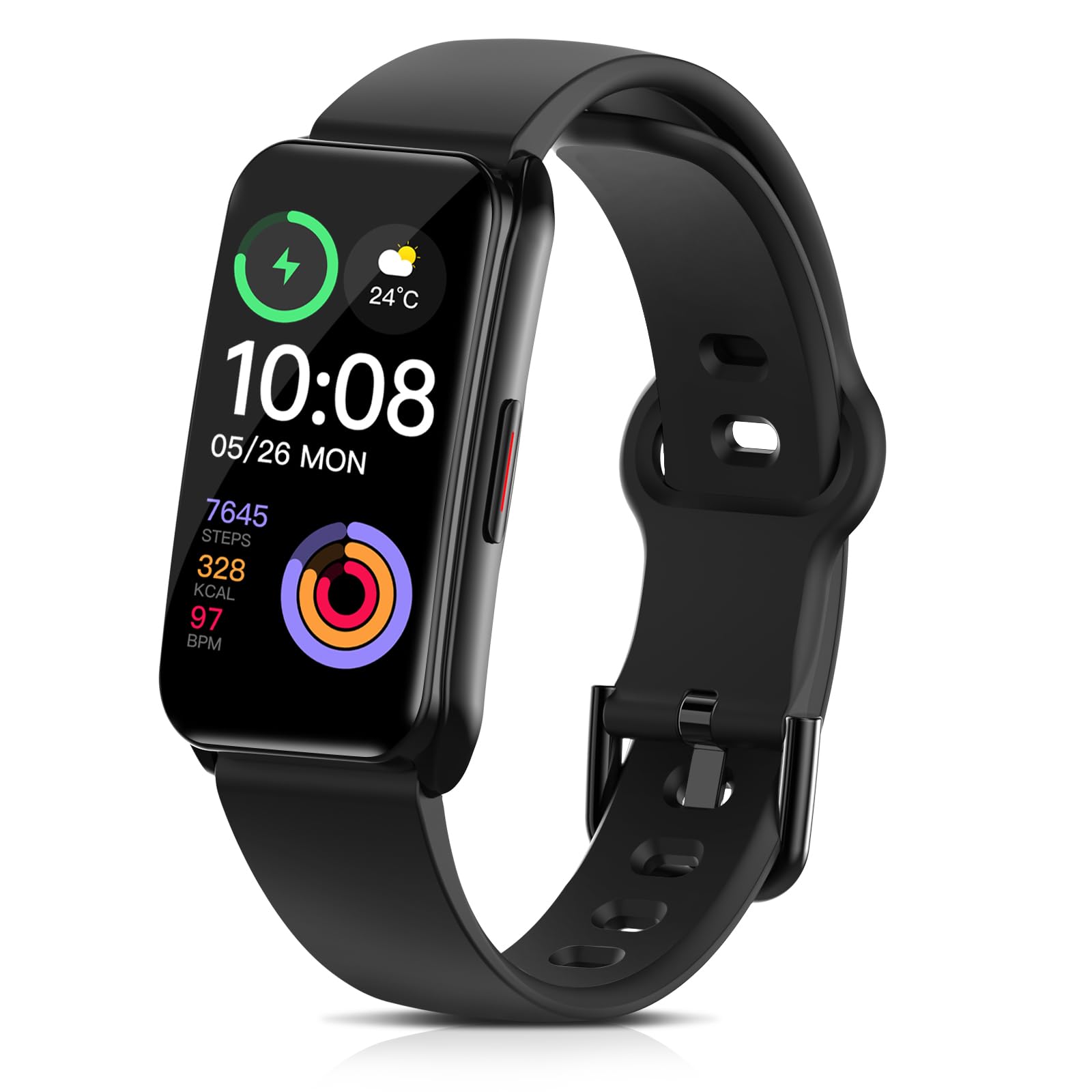 Choiknbo Fitness Tracker Watch with 24/7 Heart Rate, Blood Oxygen, Sleep Monitor, Activity Trackers with Step Counter Calorie Pedometer Watch for Women Men, IP68 Waterproof
