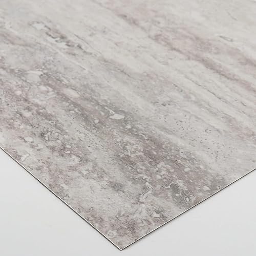 Livelynine Waterproof Peel and Stick Floor Tile 12"x12" Speckled Stone Vinyl Flooring Bathroom Self Adhesive Floor Tiles Peel and Stick Flooring for