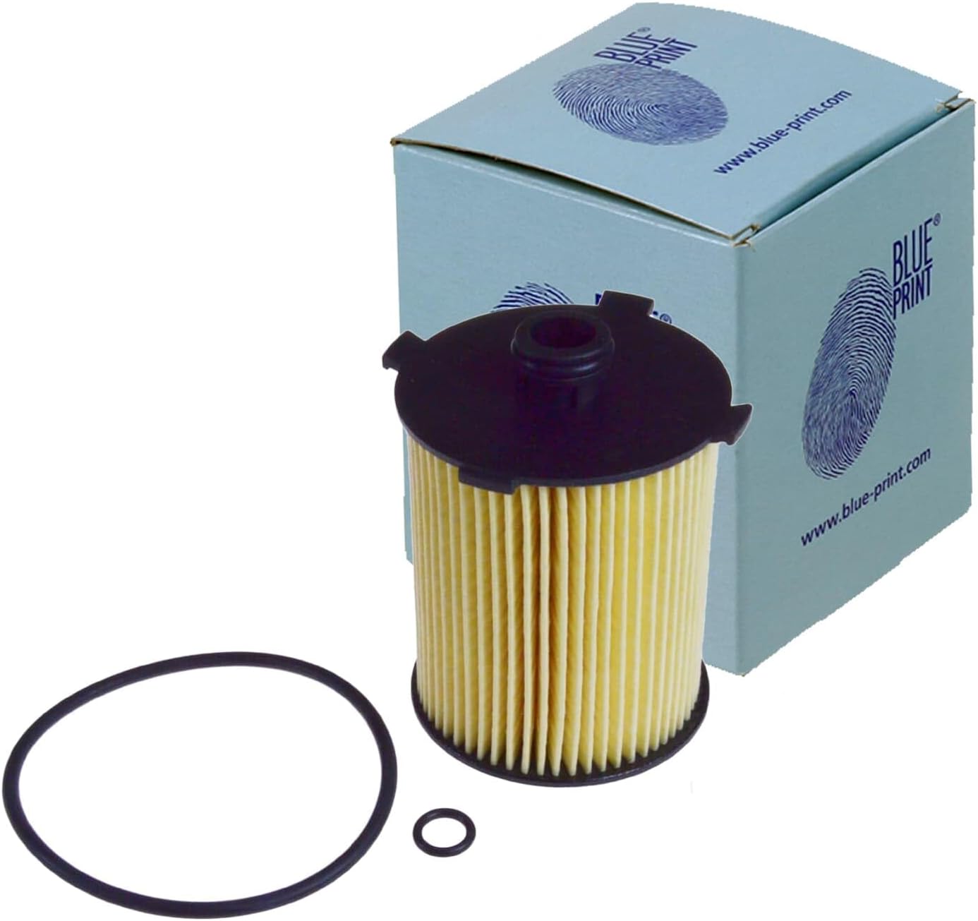 Blue Print ADF122110 Oil Filter with seal rings, pack of one