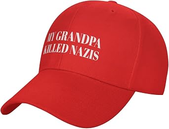 My Grandpa Killed Nazis Adjustable Baseball Cap Unisex Sandwich Denim Hats