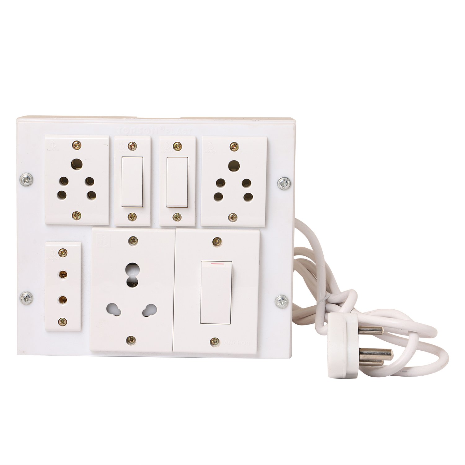 EXTENSION With anchor socket 5amp plug Anchor.-image-17