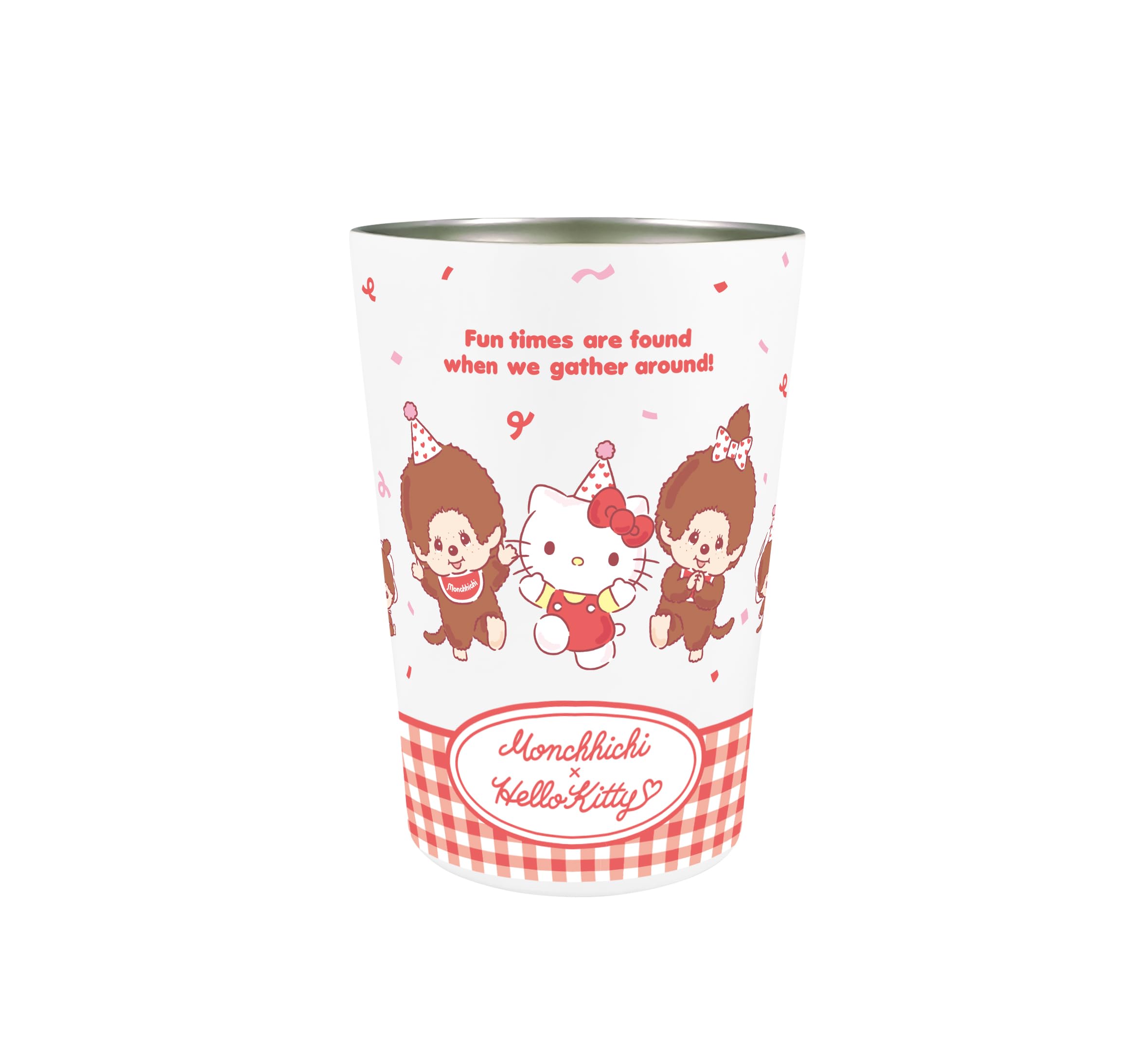 Amazon.co.jp: モンチッチ × ハローキティ 2WAY 真空二重 タンブラー M