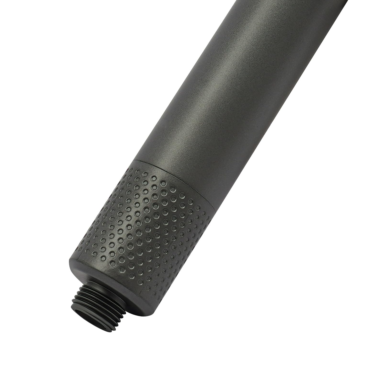 Alcachofa de ducha 3 en 1 con cepillo y esponja, cabezal de ducha con filtro de cambio para agua más pura, ahorro de agua, alta presión, conector G1/2" (gris)
