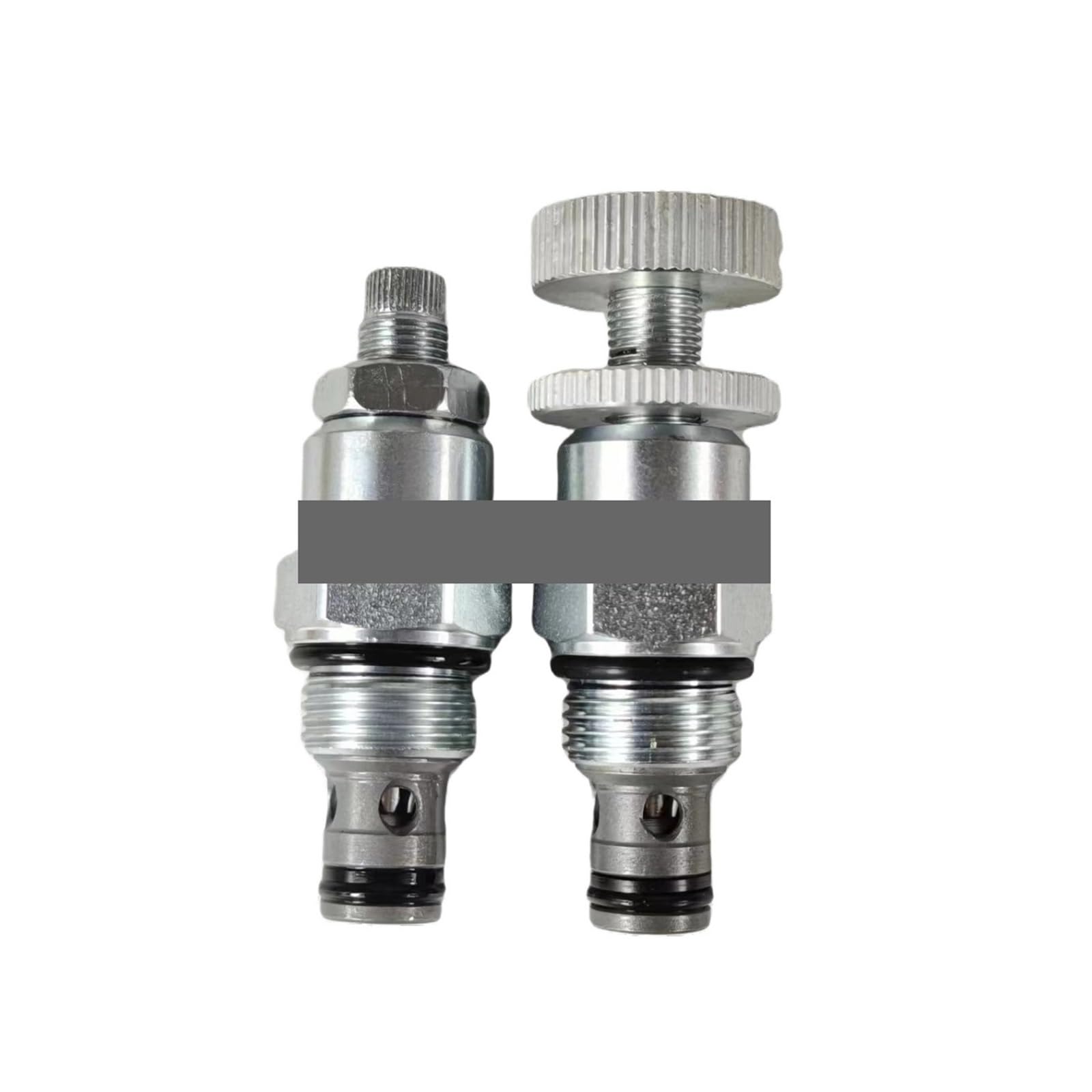 BACYDLPL 1PCS Hydraulic Thread Insertion Bidirectional Throttle Valve LF08 NV2-08(With handwheel)