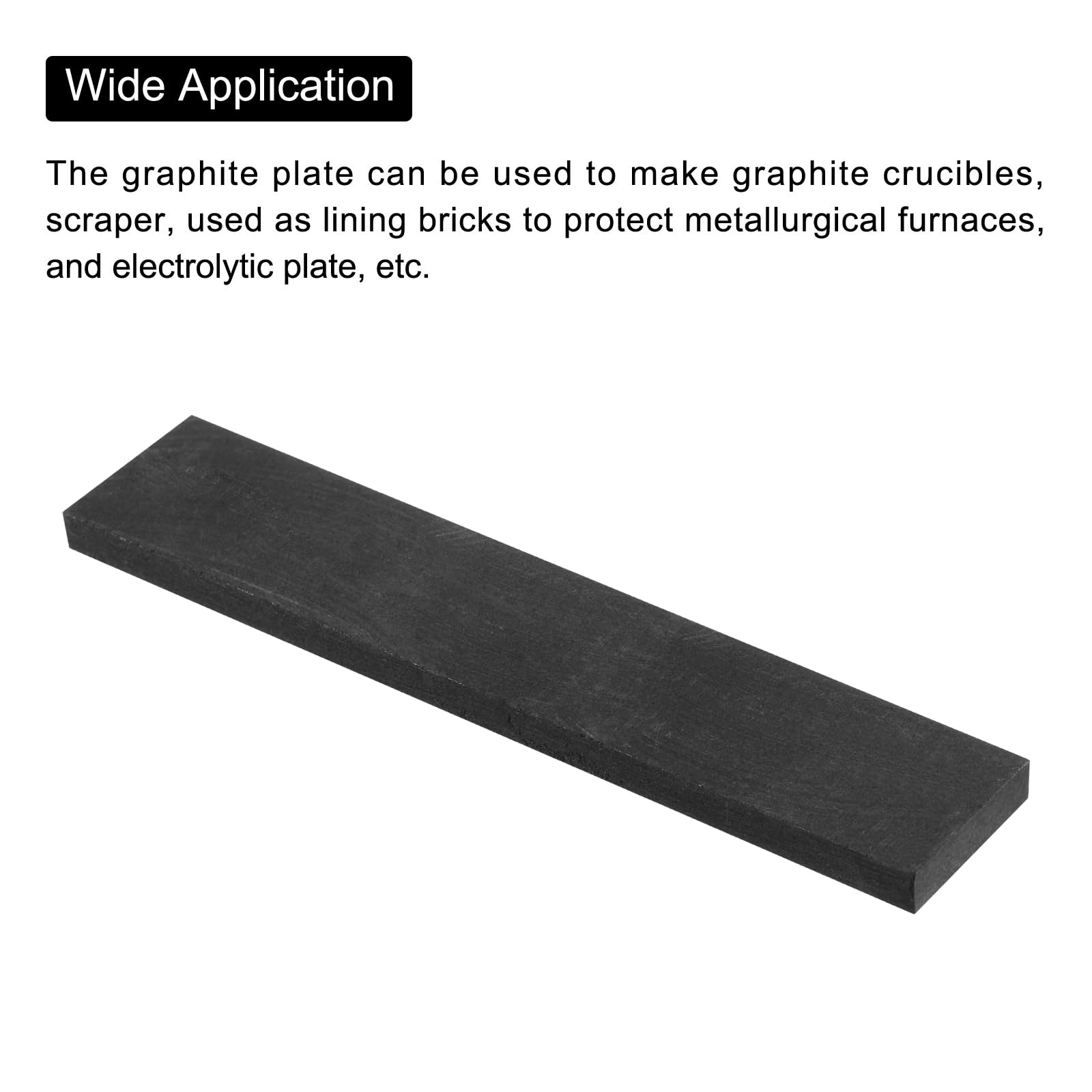 QUARKZMAN Graphitblock Barren Rechteckige Graphitplatte 100x20x5mm Für Schmelzguss 10 Stück