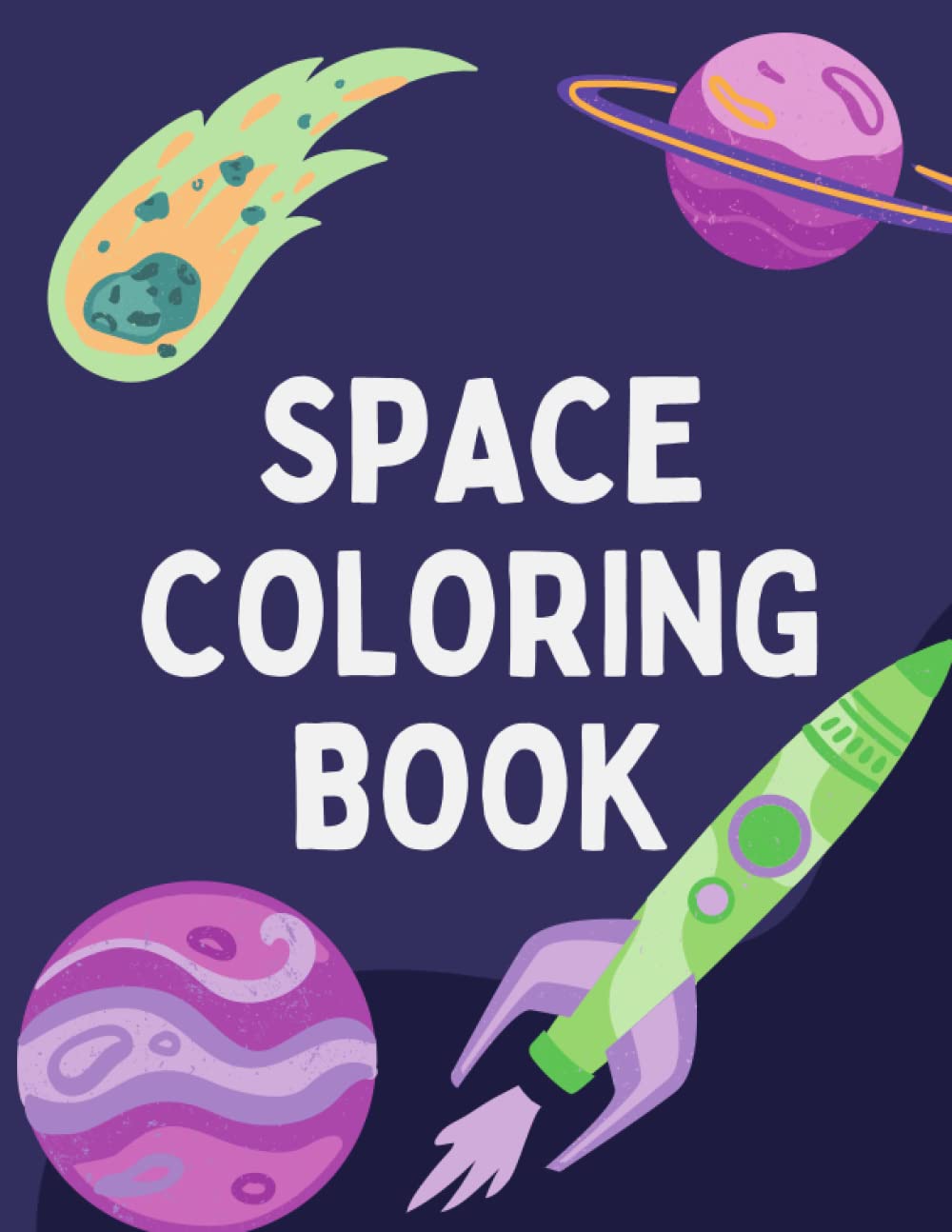 Space coloring book: space coloring books for kids ages 4-8 boys , coloring books space theme .