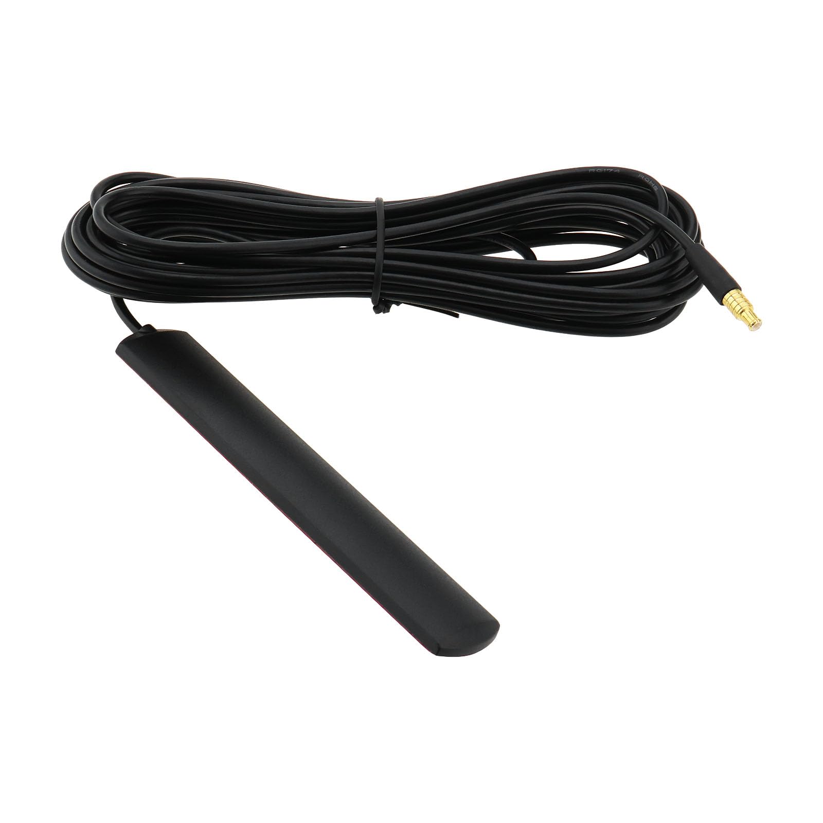 VGOL 5 Meters Car DAB Antenna Adapter Car Radio Antenna Patch for DAB+ Radio DAB Box Android DAB AUTO Connection Cable with MCX Plug (for Dab/Dab+)