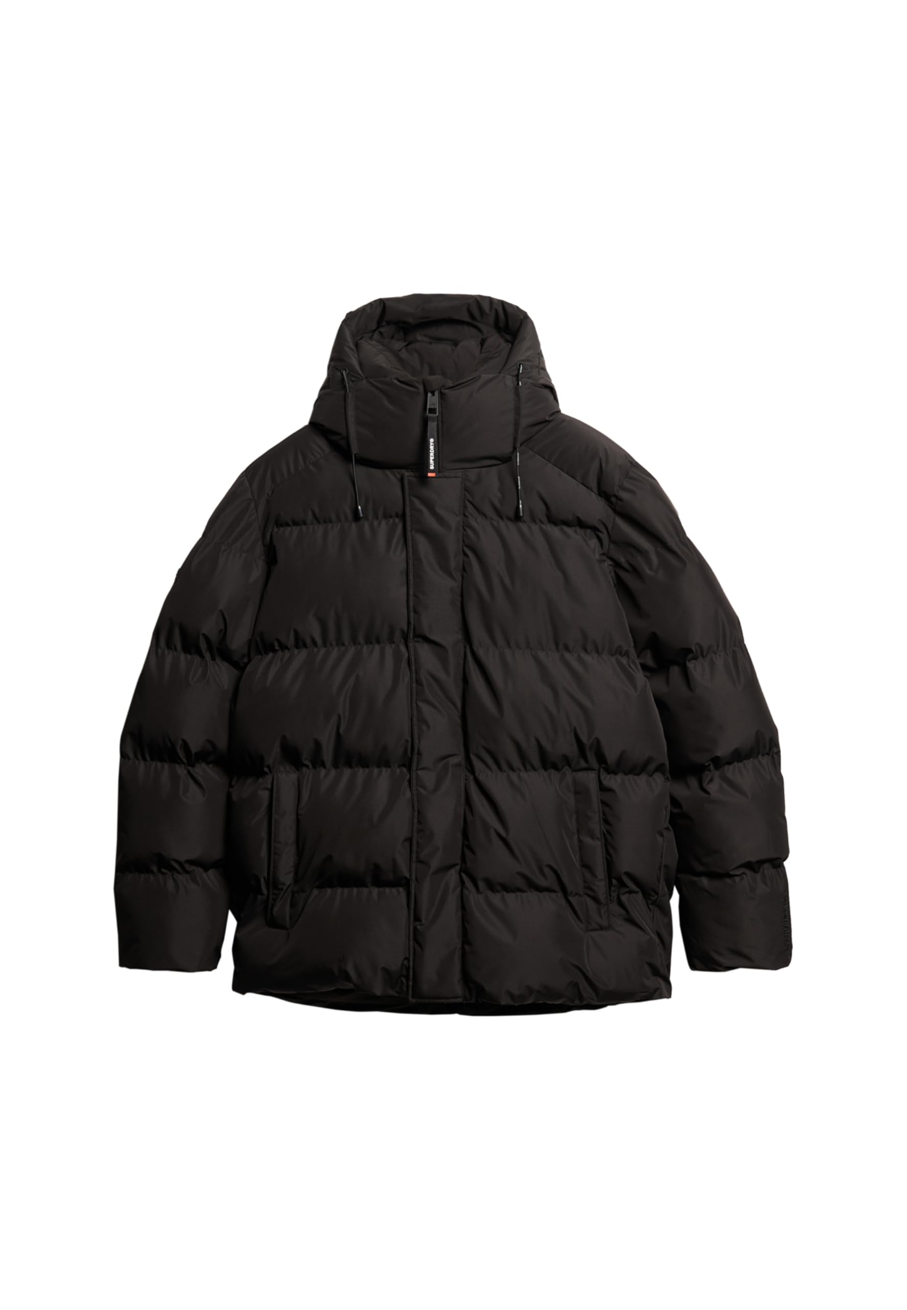 Superdry Five Baffle Hooded Sports Puffer Winter Jacket Men - XL