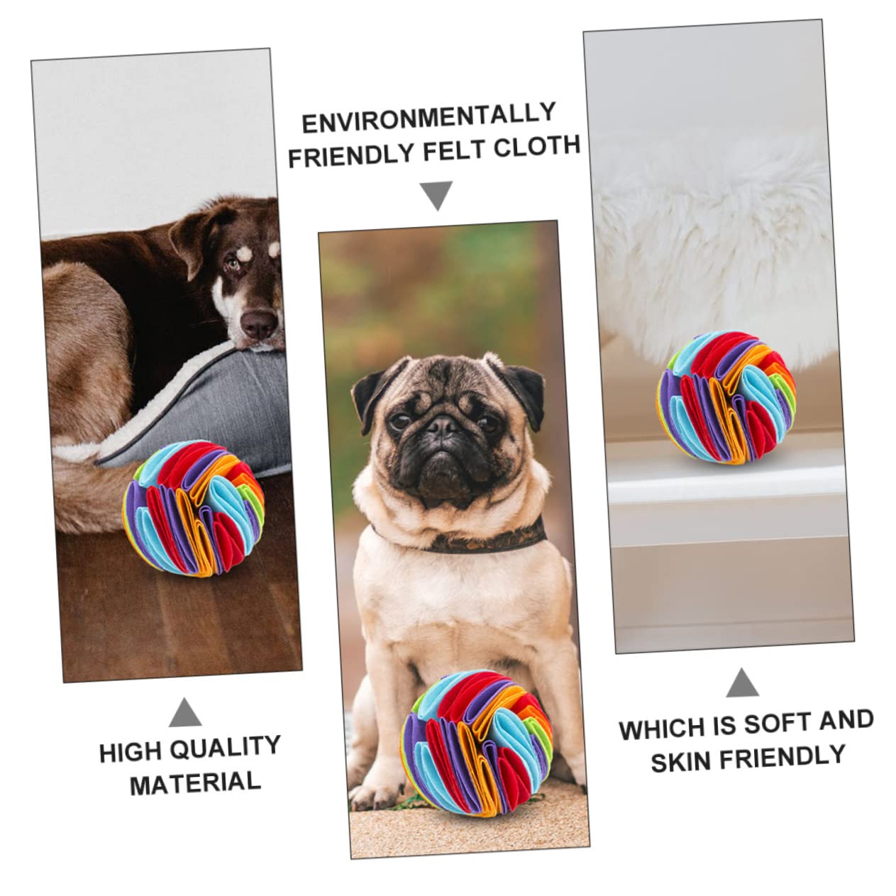 BESPORTBLE 3stücke Funny Pet Chew Toy Interaktives Kauspielzeug Für Hunde Fördert Langsames Fressen Hergestellt Aus Sicherem Material Für Haustiere Jeden Alters Bunt Und Ansprechend Für