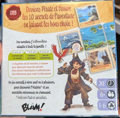 Jeu de stratégie Blackrock Games Cartaventura Odyssée Le Trésor de Libertalia - vue 8