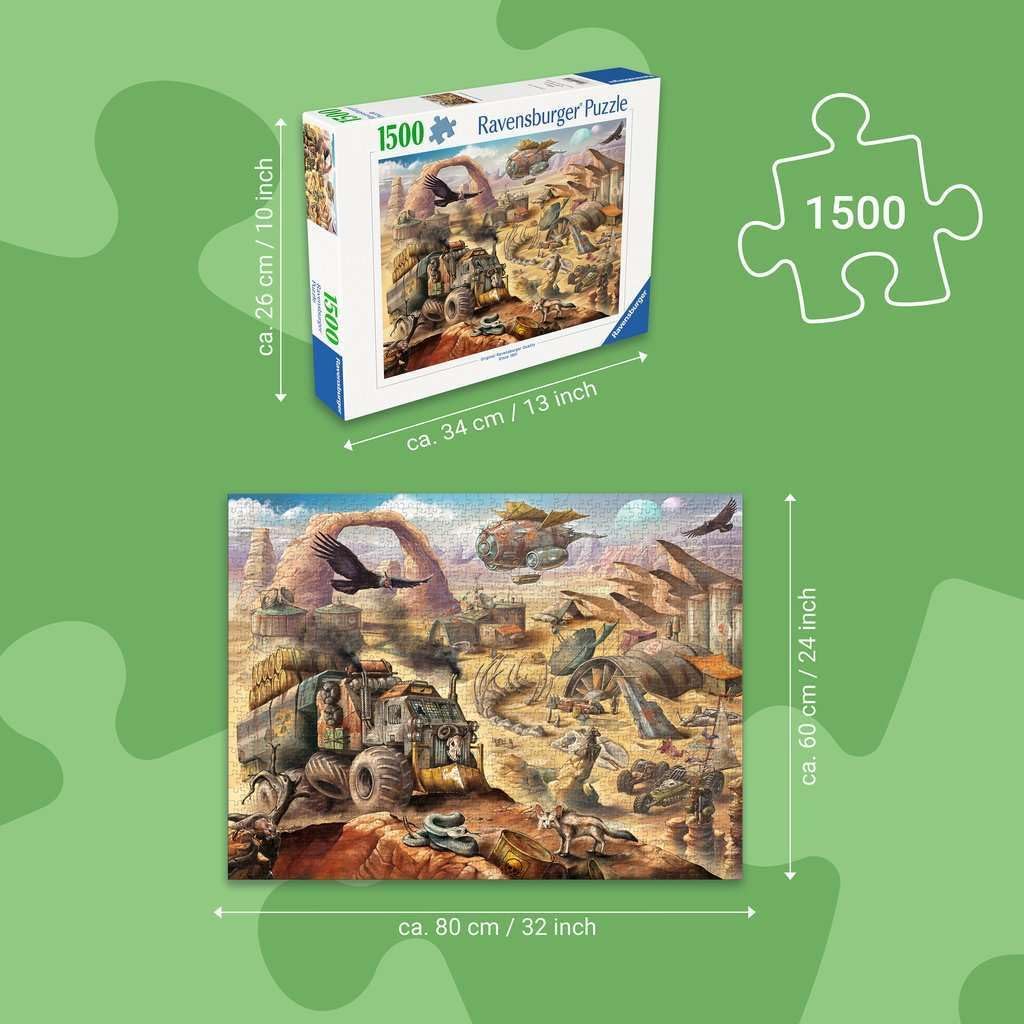 Ravensburger Puzzle 12001395 - Welcome to The Wasteland - 1500 Pieces Puzzle for Adults from 14 Years