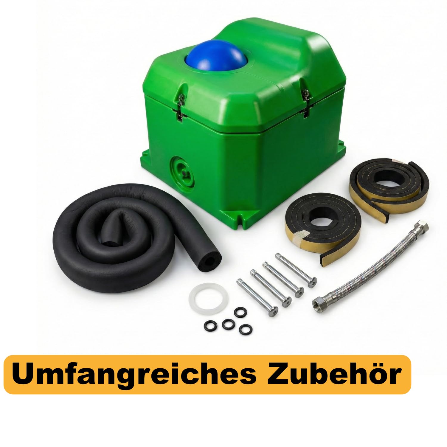 Balltränke 40L Frostsicher bis -15°C Stromlose Weidetränke Thermotränke für Pferde Rinder