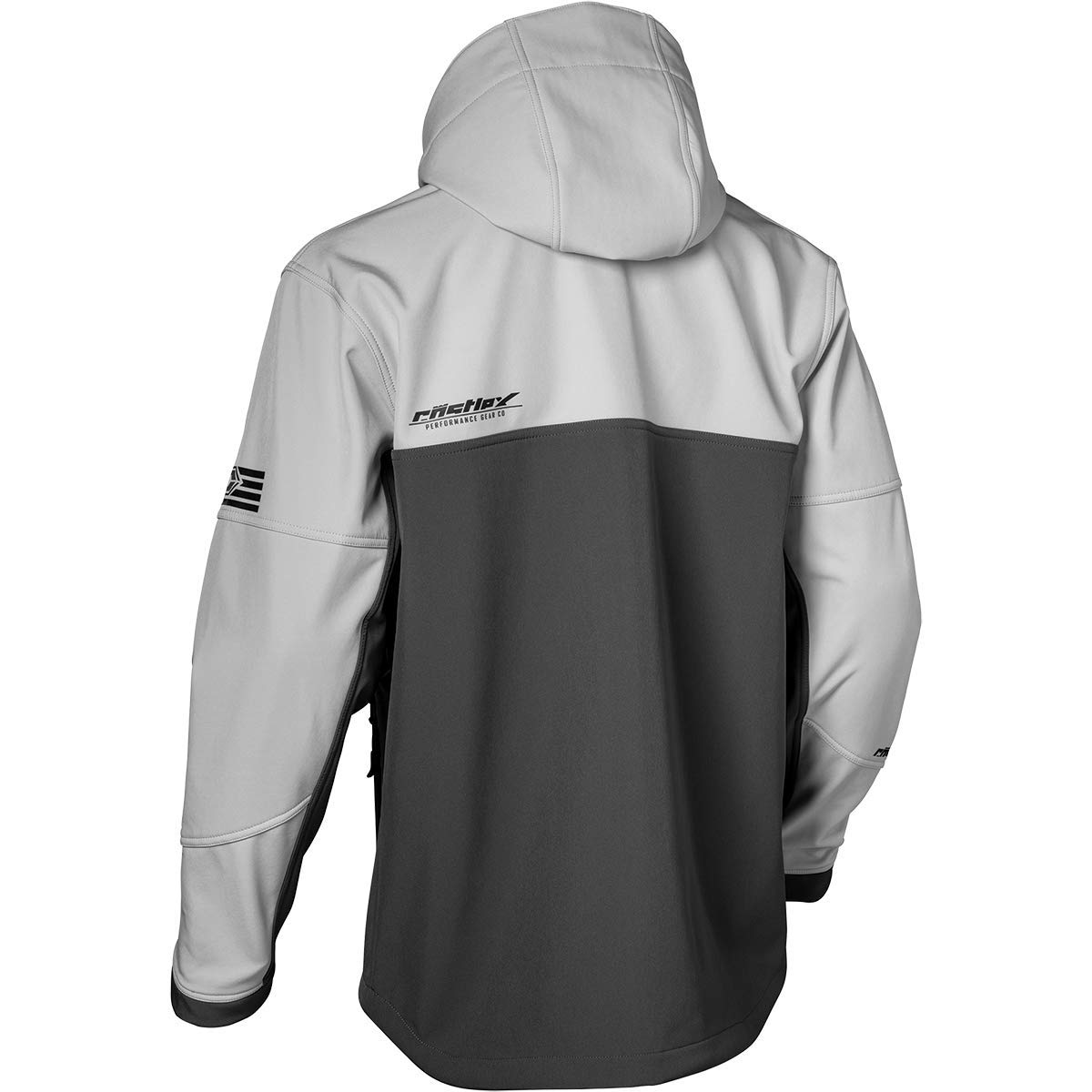 Castle X Men's Barrier G4 Tri-Lam Snowmobile Jacket (Silver/Charcoal/Black - Medium)