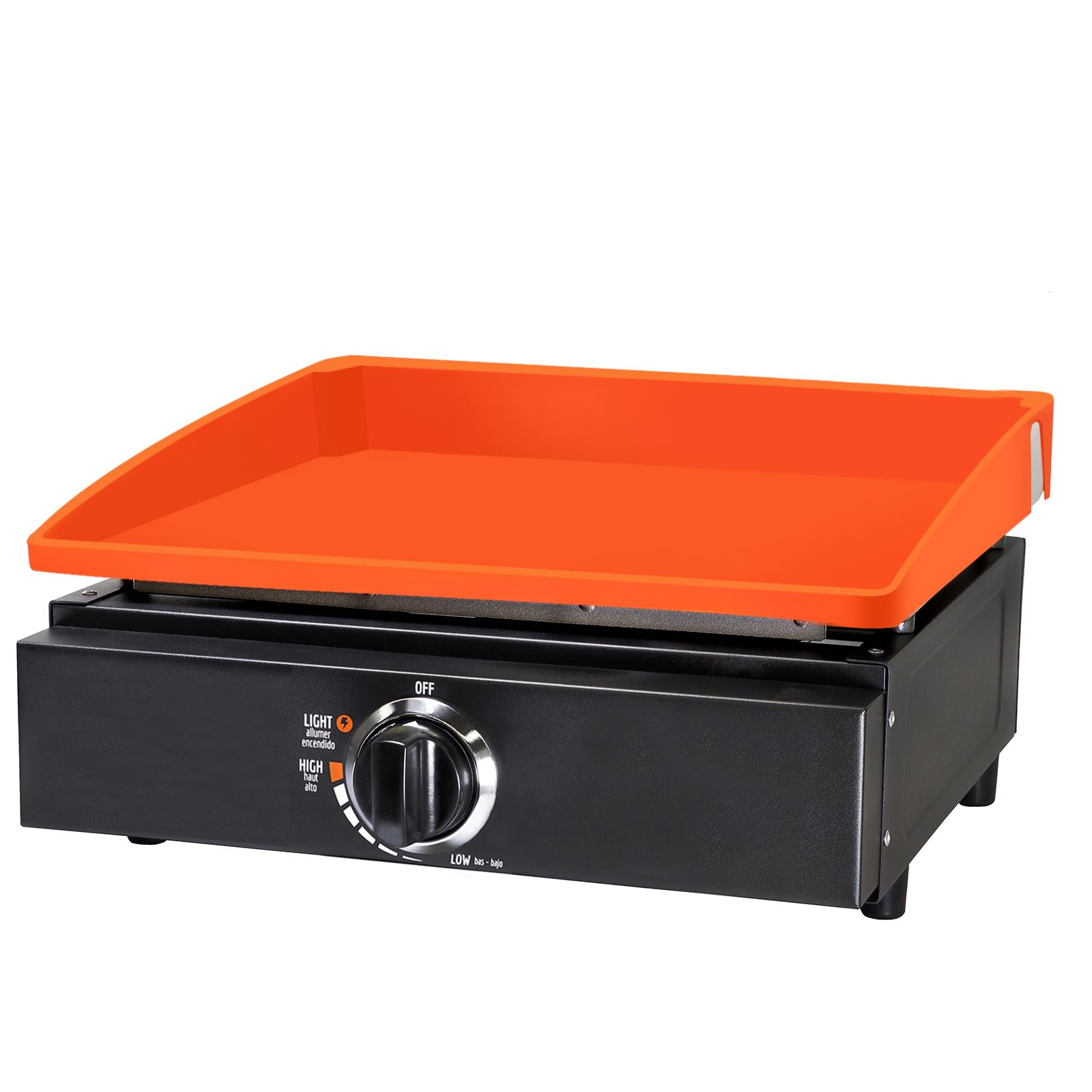 Vangostella 17 inch Griddle Mat Cover for Blackstone,Upgrade Full Edge Coverage-Heavy Duty -Food Grade Silicone Grill Cover, Cooking Surface Protective Mat Cover for Blackstone 17" Griddle