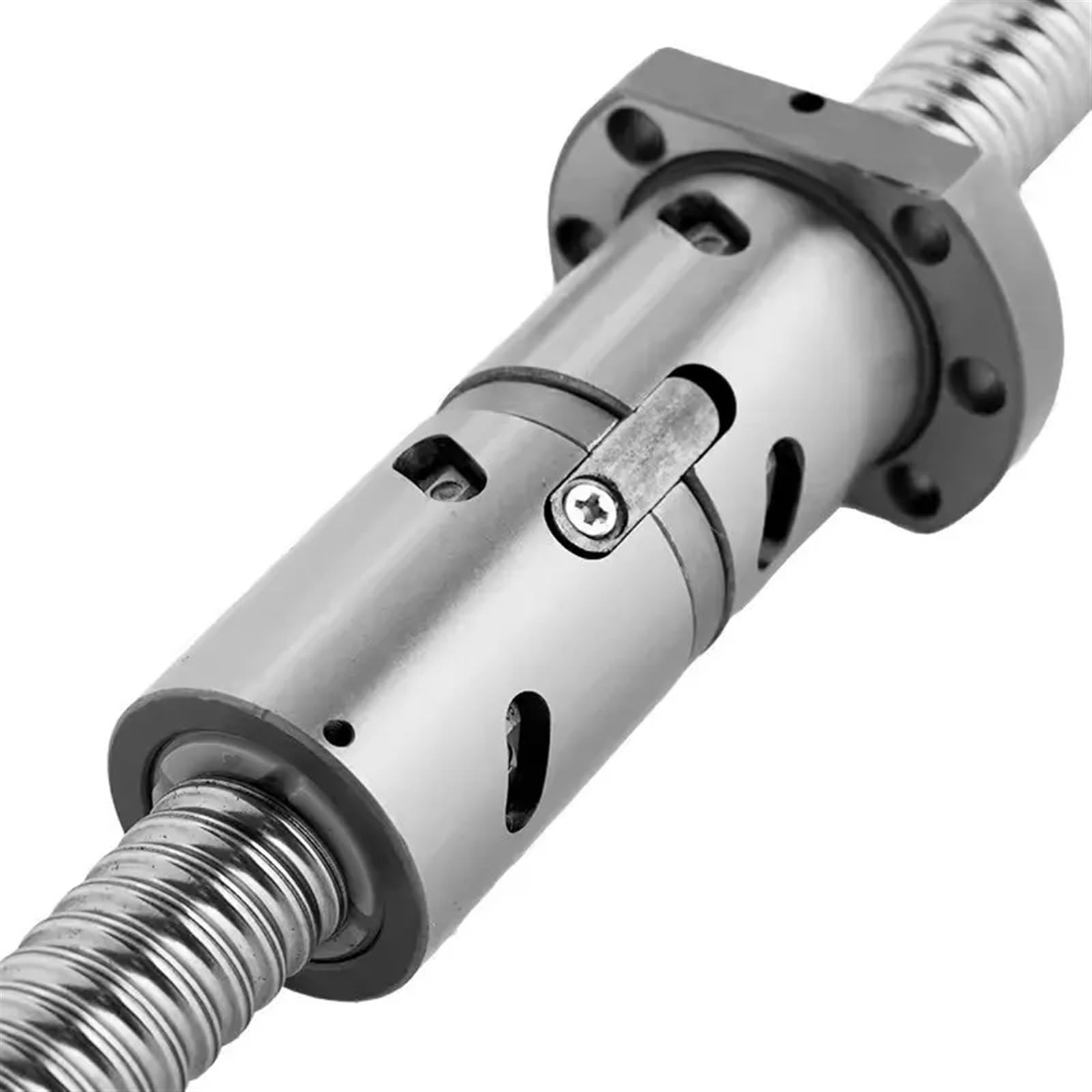 Zestaw śrub kulowych, Śruba kulowa DFU1605 C7 walcowana 150-1000 mm z obróbką nakrętki i końcówki(200mm)