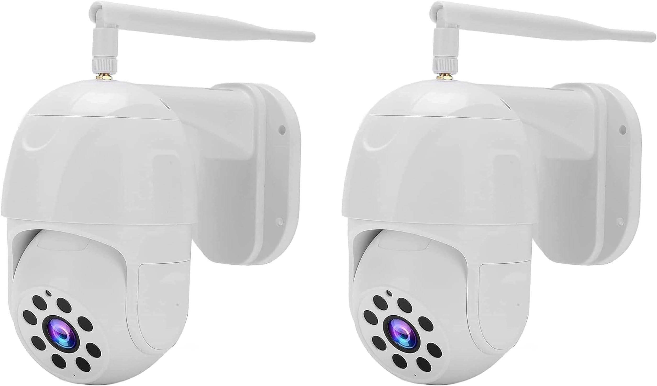 AUSHA®C9 CCTV Mini WiFi Camera, Wireless CCTV 1080P IR Night Viewing 2 Way Audio Smart Surveillance Camera for Home Security (Pack of 2)