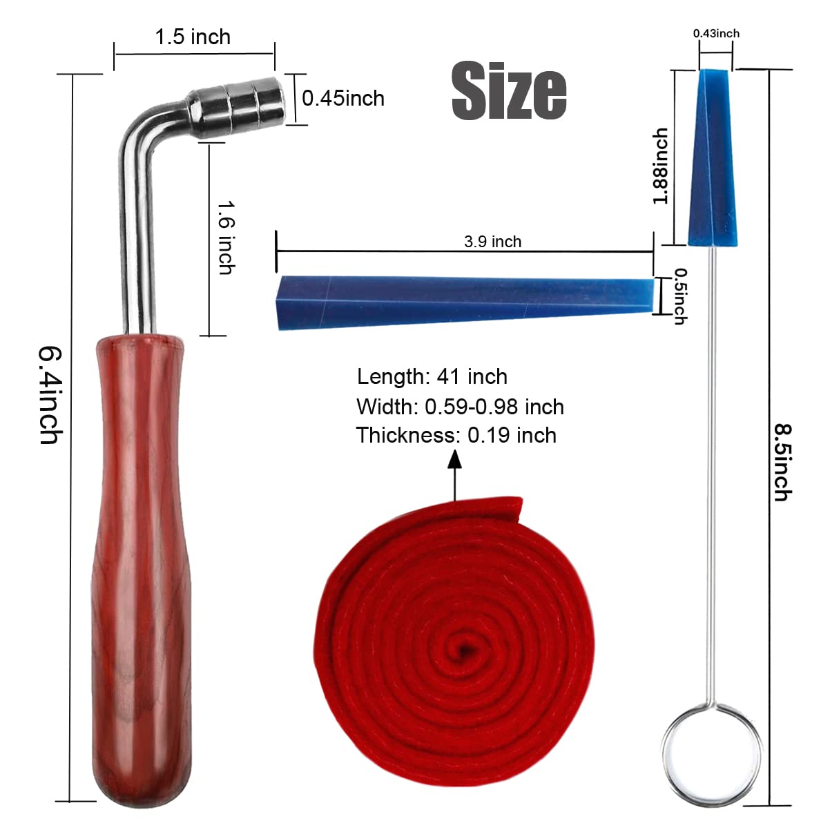 Piano Tuning Kit - Professional Piano Tools -2
