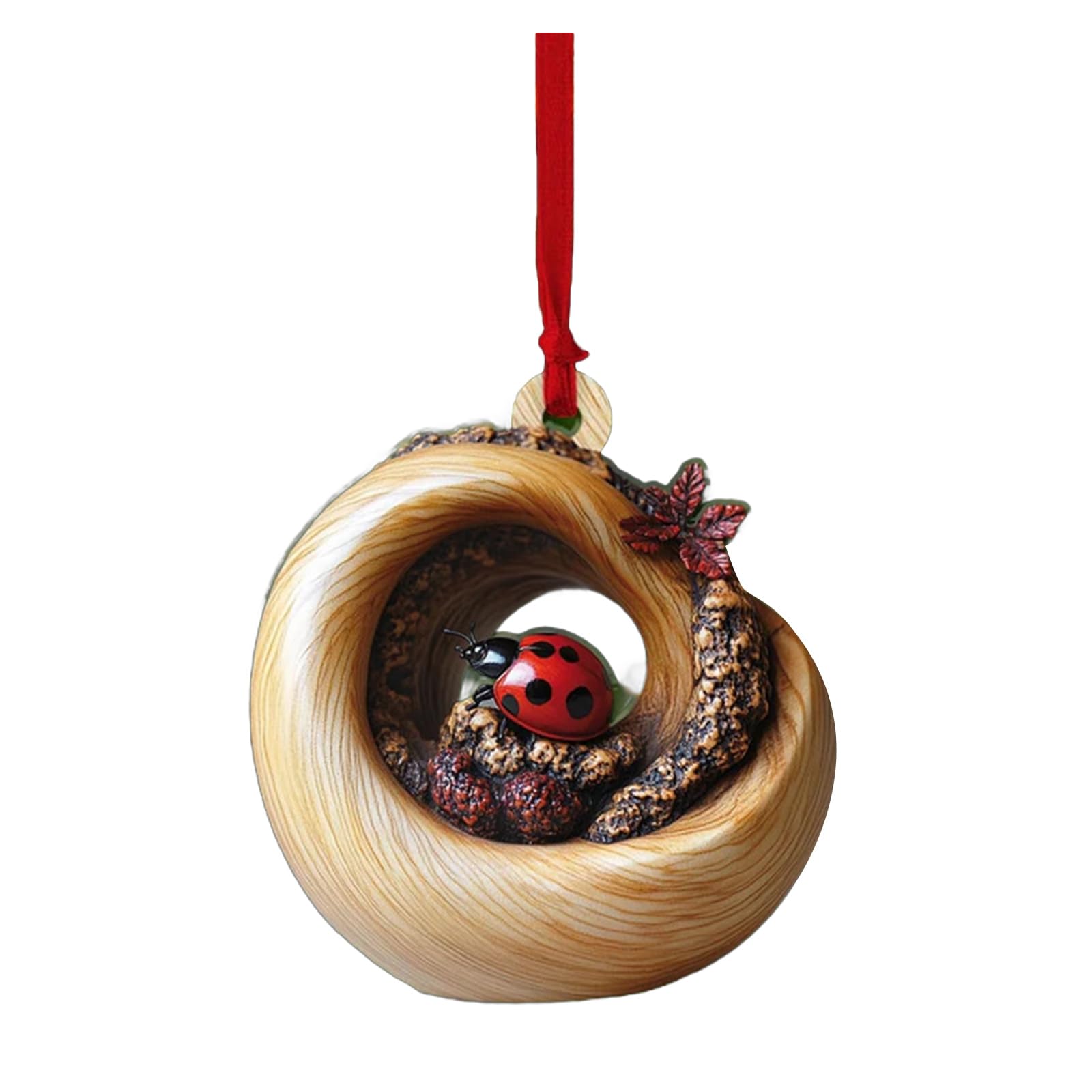 Buxuaaaa C Harm Owl Hristmas Ornament Raft From Sturdy 2D Acryli Materials Fashion Accessory For Seasonal Decoration Tree Hanging
